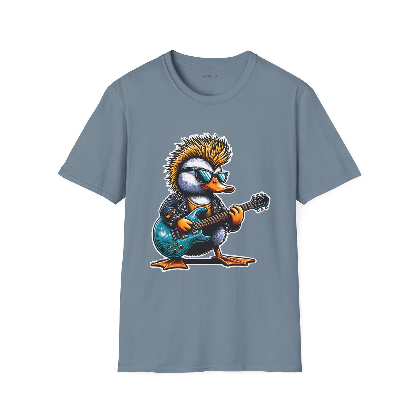 Rockn' Duck Unisex Softstyle T-Shirt 100% Cotton Graphic