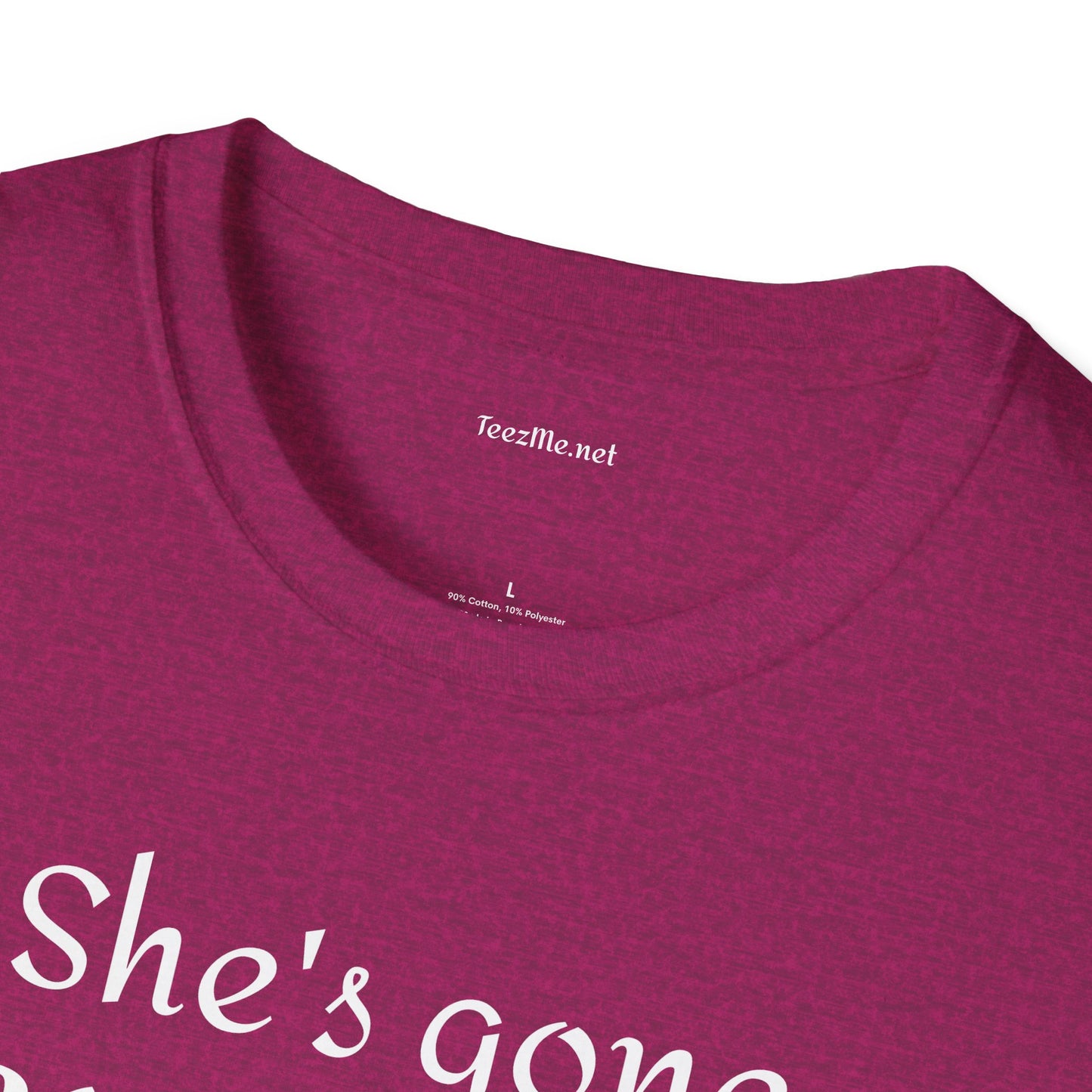 She's gone COASTAL - Unisex Softstyle T-Shirt 100% Cotton Graphic