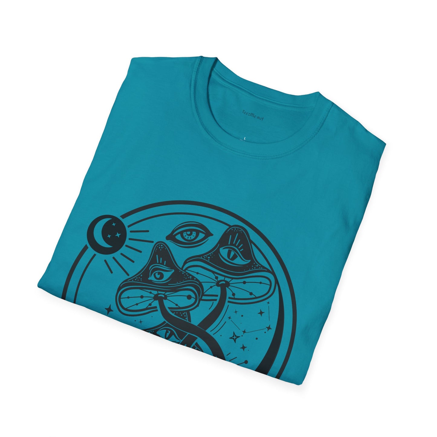 Mushrooms - Unisex Softstyle T-Shirt 100% Cotton Graphic