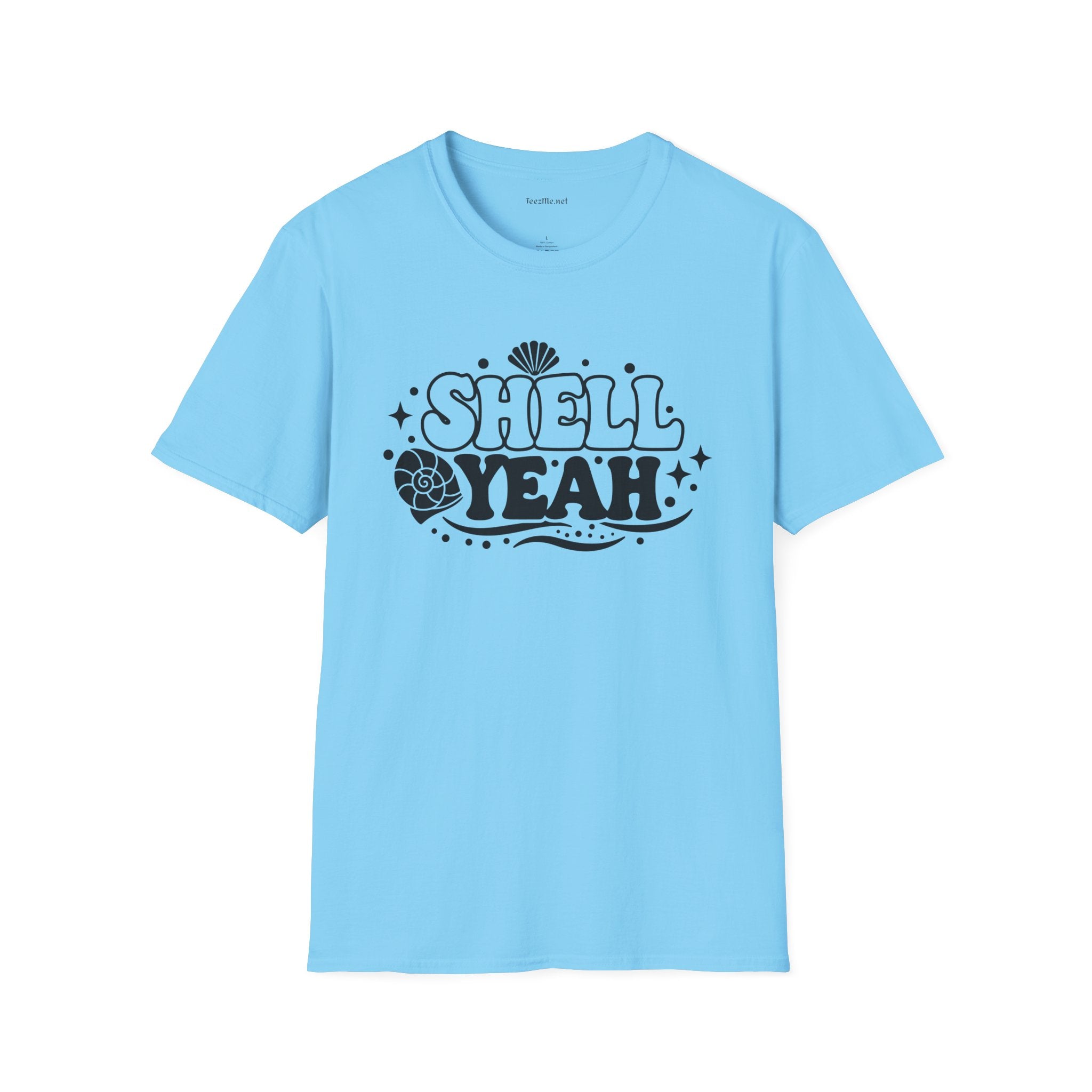 Shell Yeah 02 Unisex Softstyle T-Shirt 100% Cotton Graphic