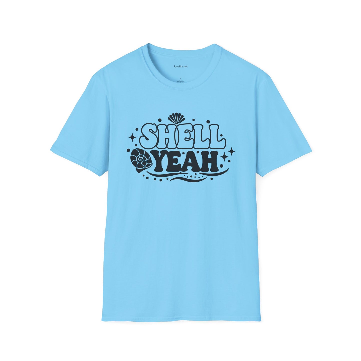 Shell Yeah 02 Unisex Softstyle T-Shirt 100% Cotton Graphic