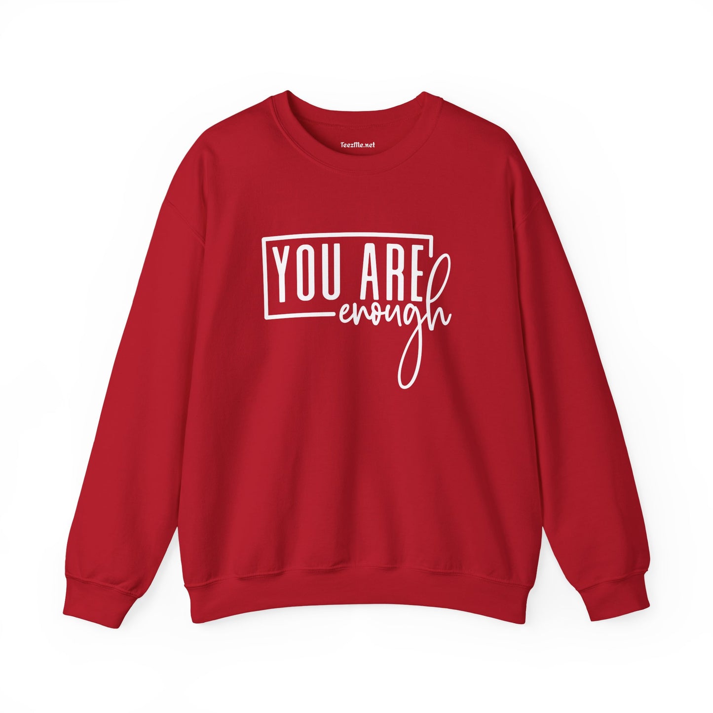 You Are Enough 01  Unisex Heavy Blend™ Crewneck Sweatshirt Inspirational