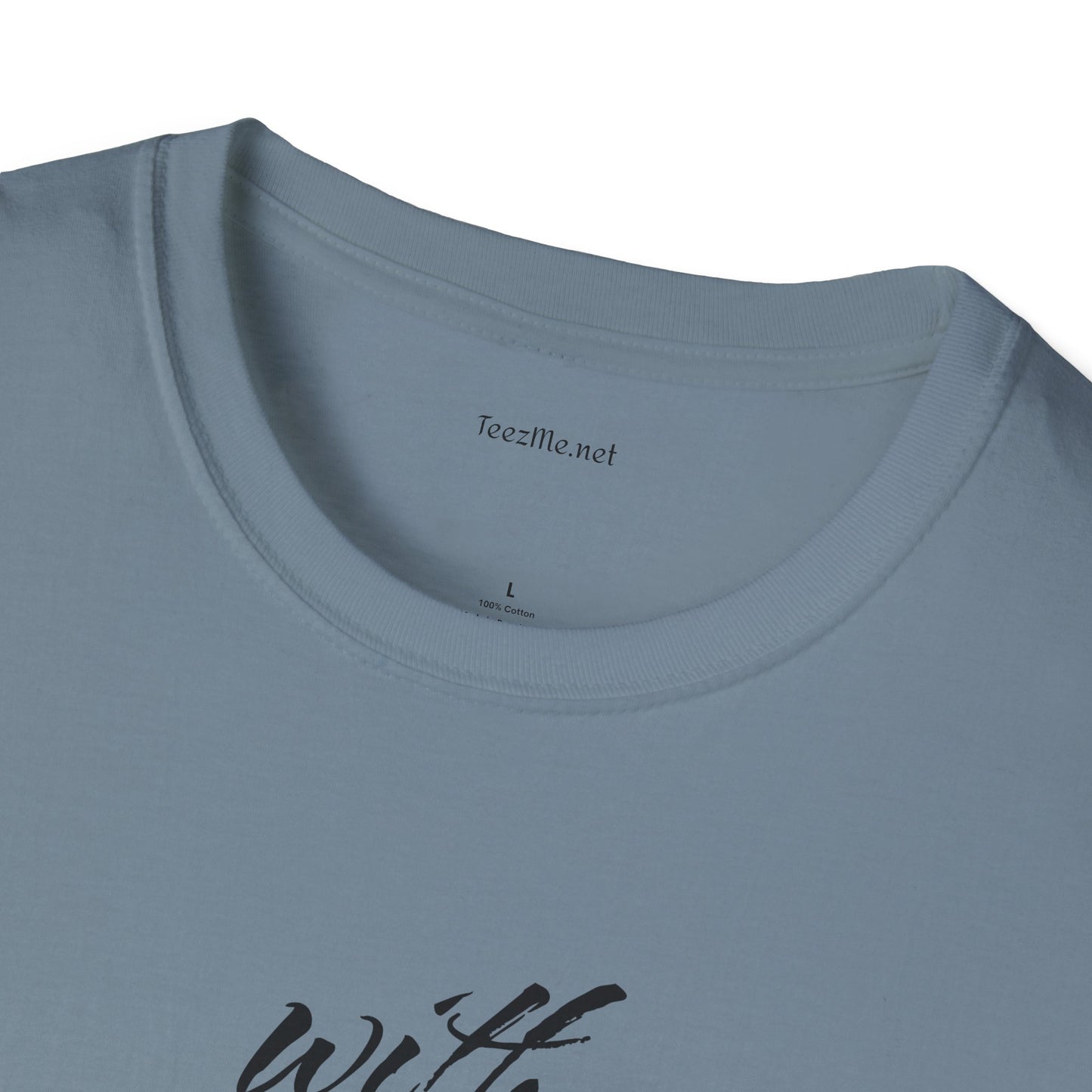 With or without you - Unisex Softstyle T-Shirt 100% Cotton Graphic