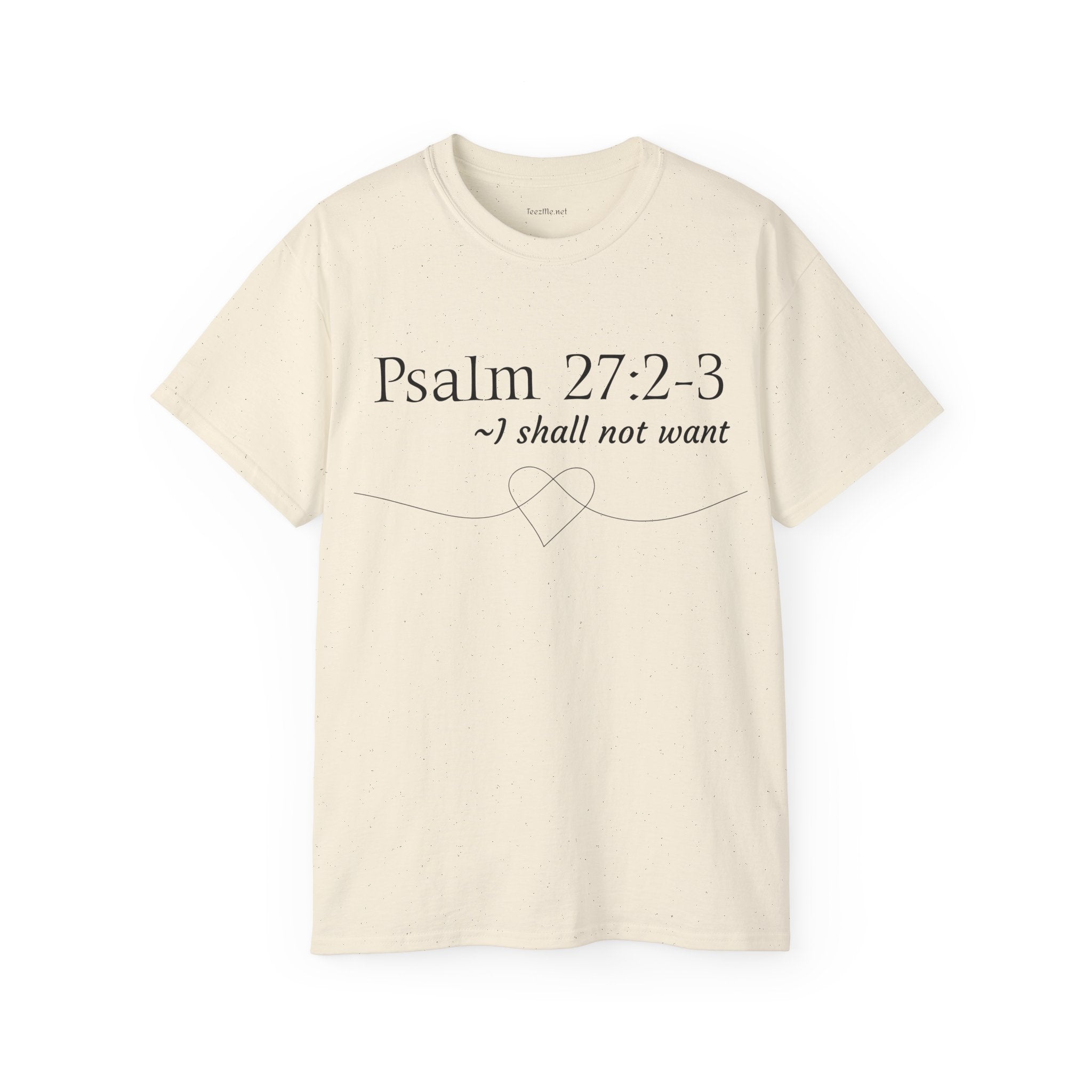Psalm 27:2-3 - Unisex Ultra Cotton Tee