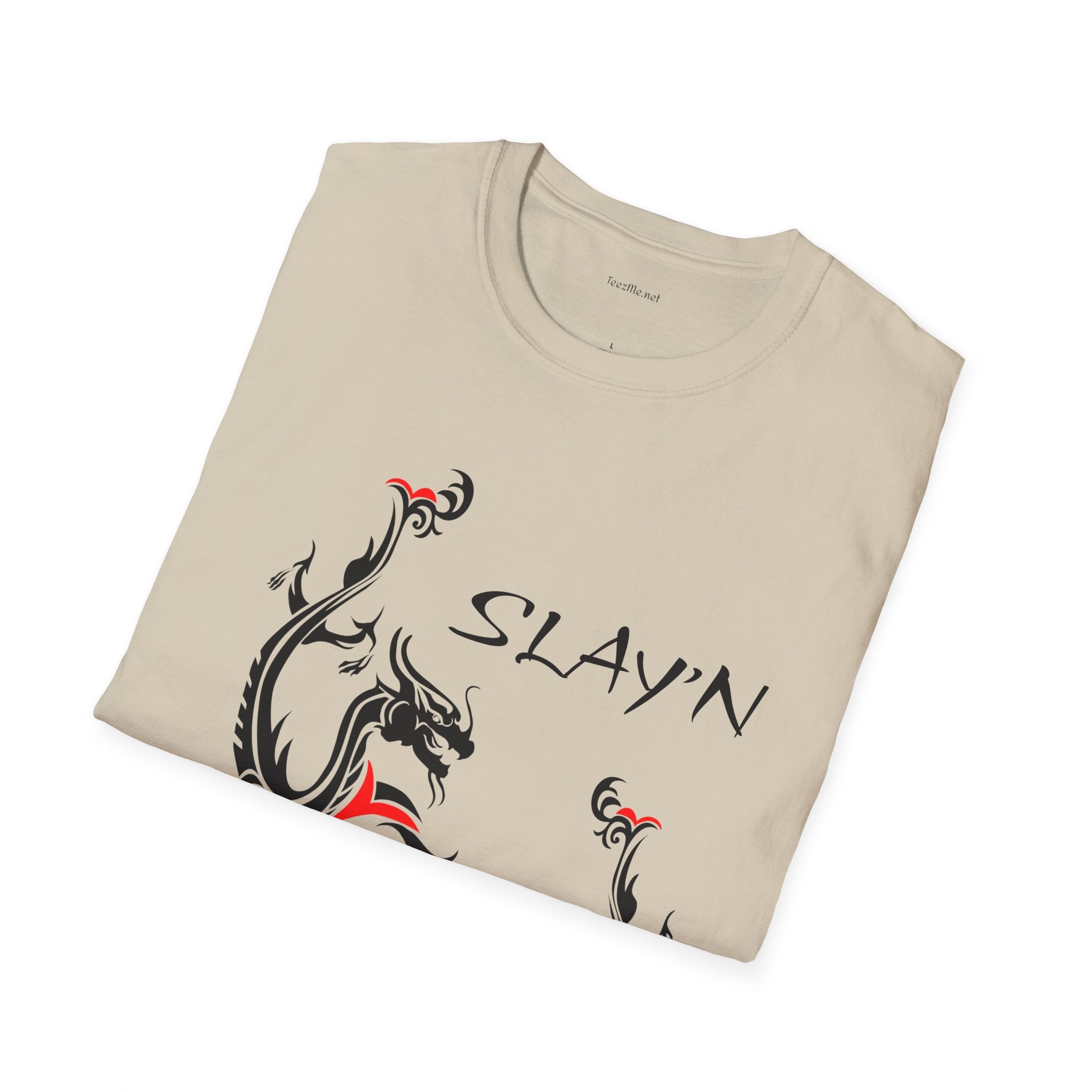 SLAY'N - Unisex Softstyle T-Shirt 100% Cotton Graphic