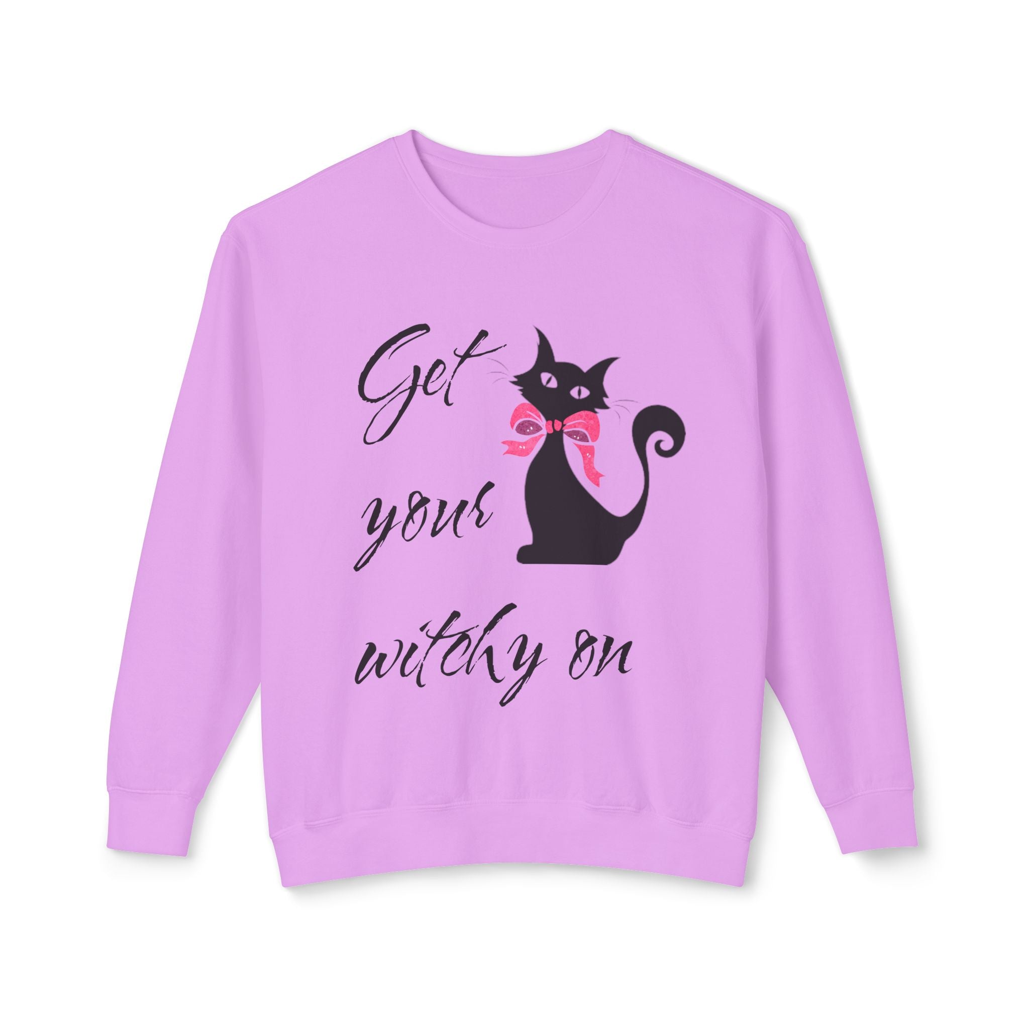 Get your witchy on -  Unisex Lightweight Crewneck Sweatshirt