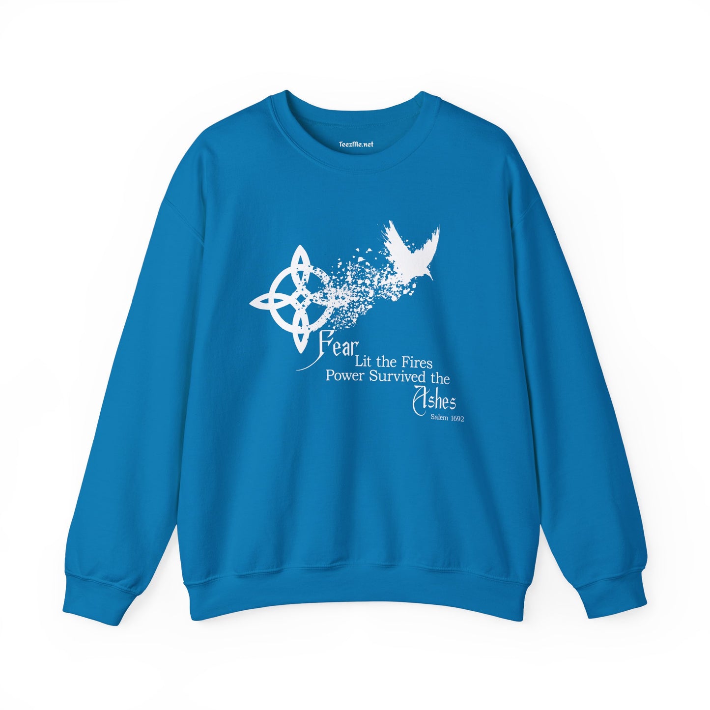 Fear Lit the Fires Unisex Heavy Blend™ Crewneck Sweatshirt Graphic