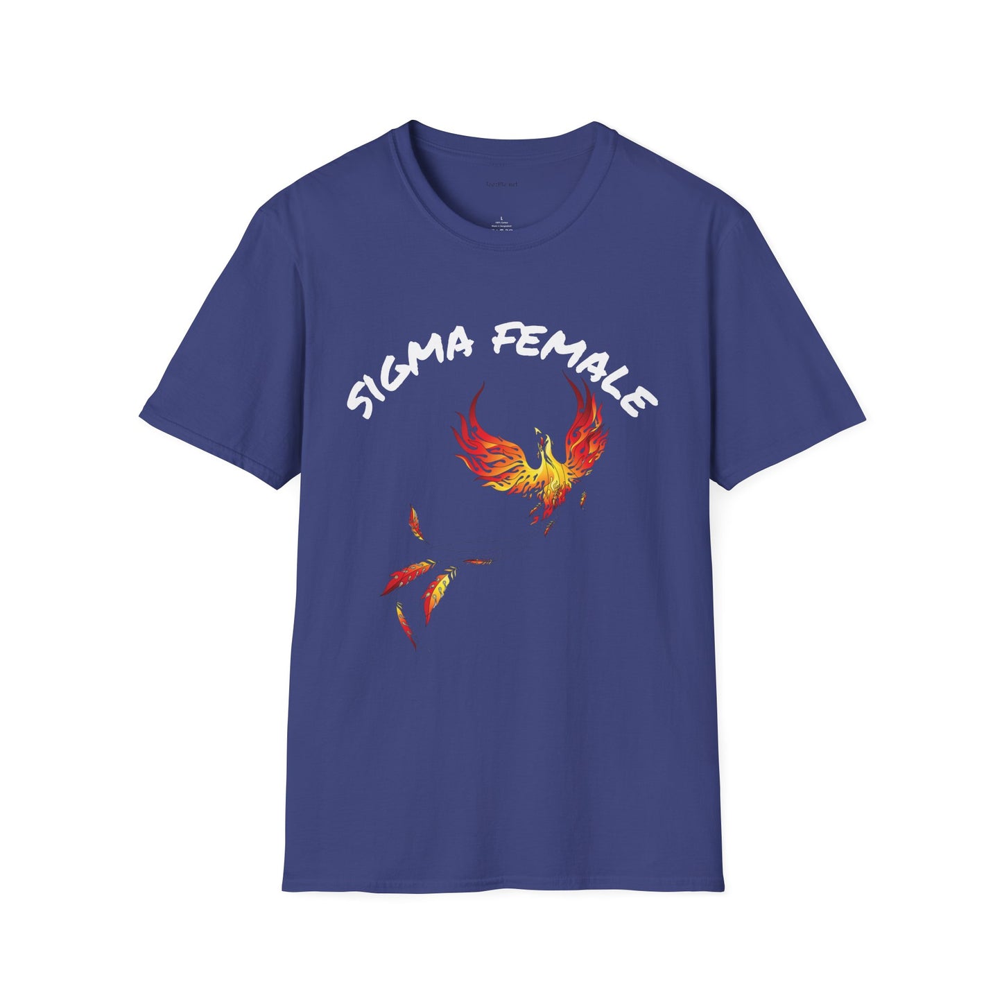 Sigma Female - Unisex Softstyle T-Shirt 100% Cotton Graphic