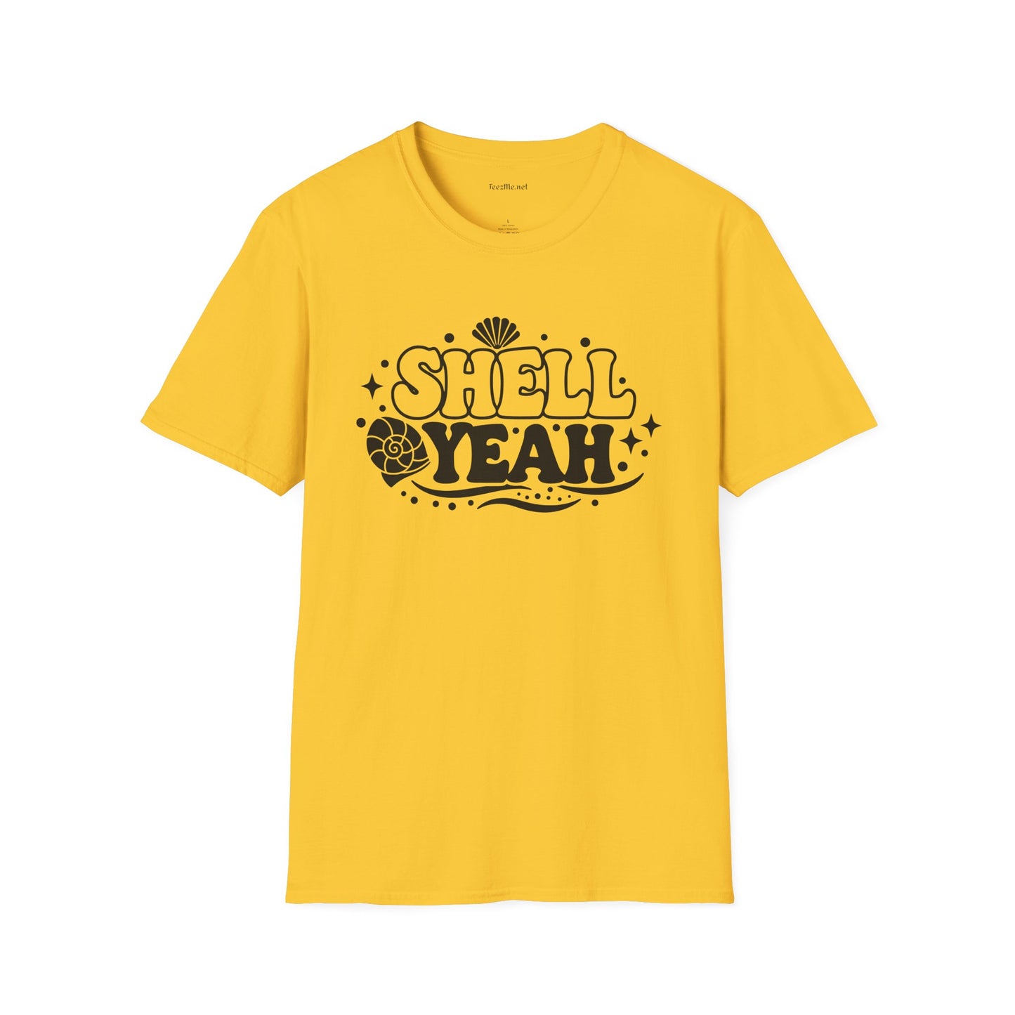 Shell Yeah 02 Unisex Softstyle T-Shirt 100% Cotton Graphic