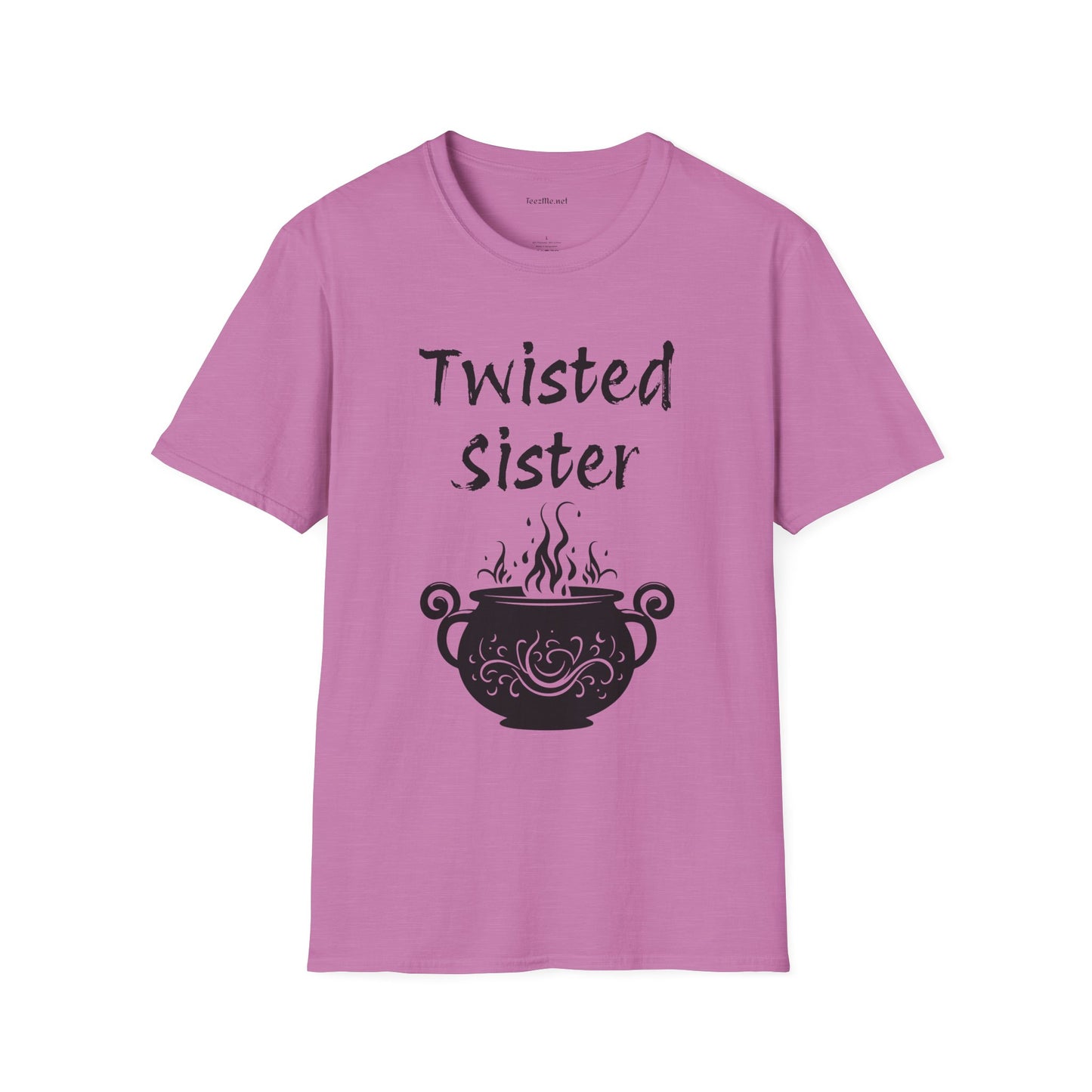 Twisted Sister 02 Unisex SoftStyle T-Shirt 100% Cotton