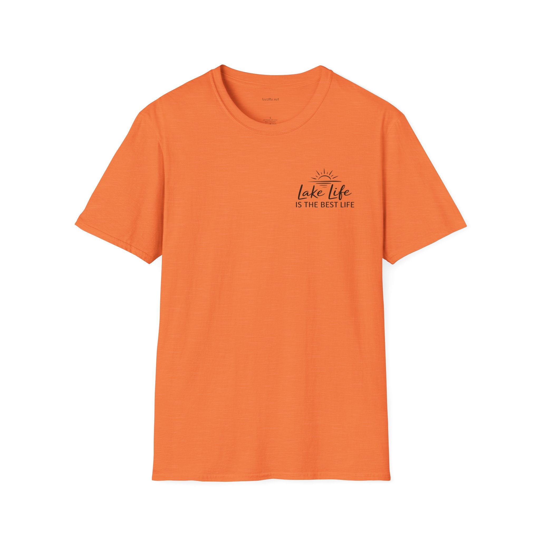 Lake Life Best Life  - Unisex Softstyle T-Shirt 100% Cotton Graphic