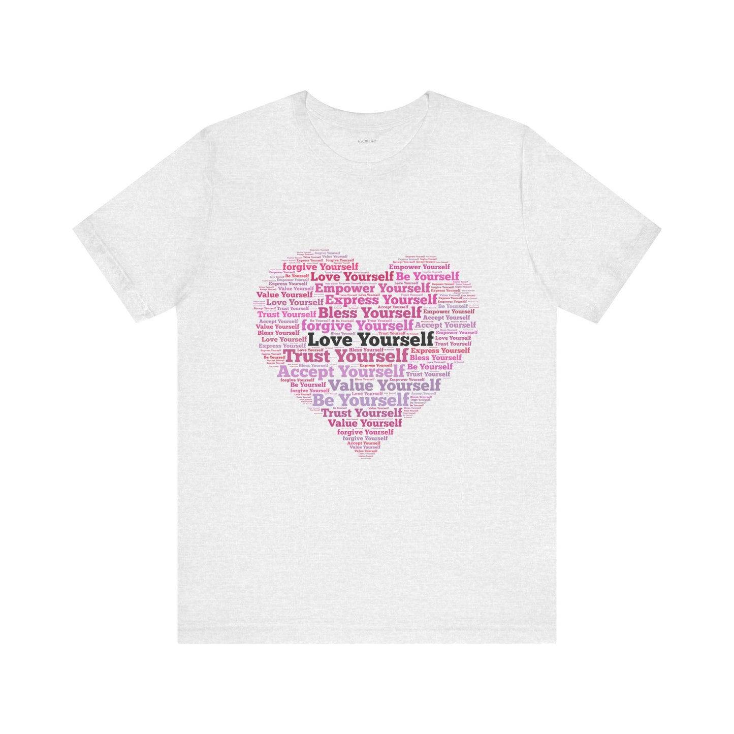 Love - Trust - Accept Yourself- Unisex Jersey Short Sleeve Tee