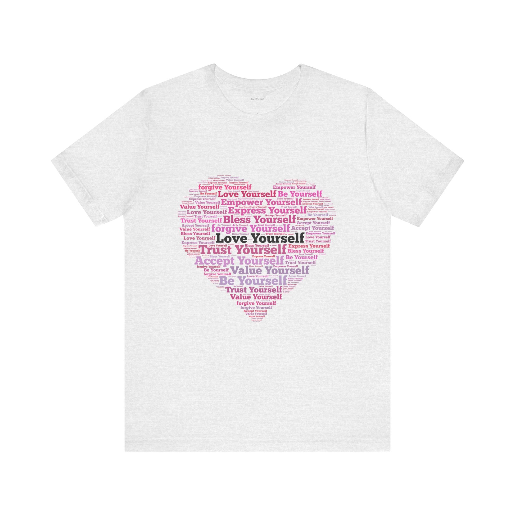 Love - Trust - Accept Yourself- Unisex Jersey Short Sleeve Tee
