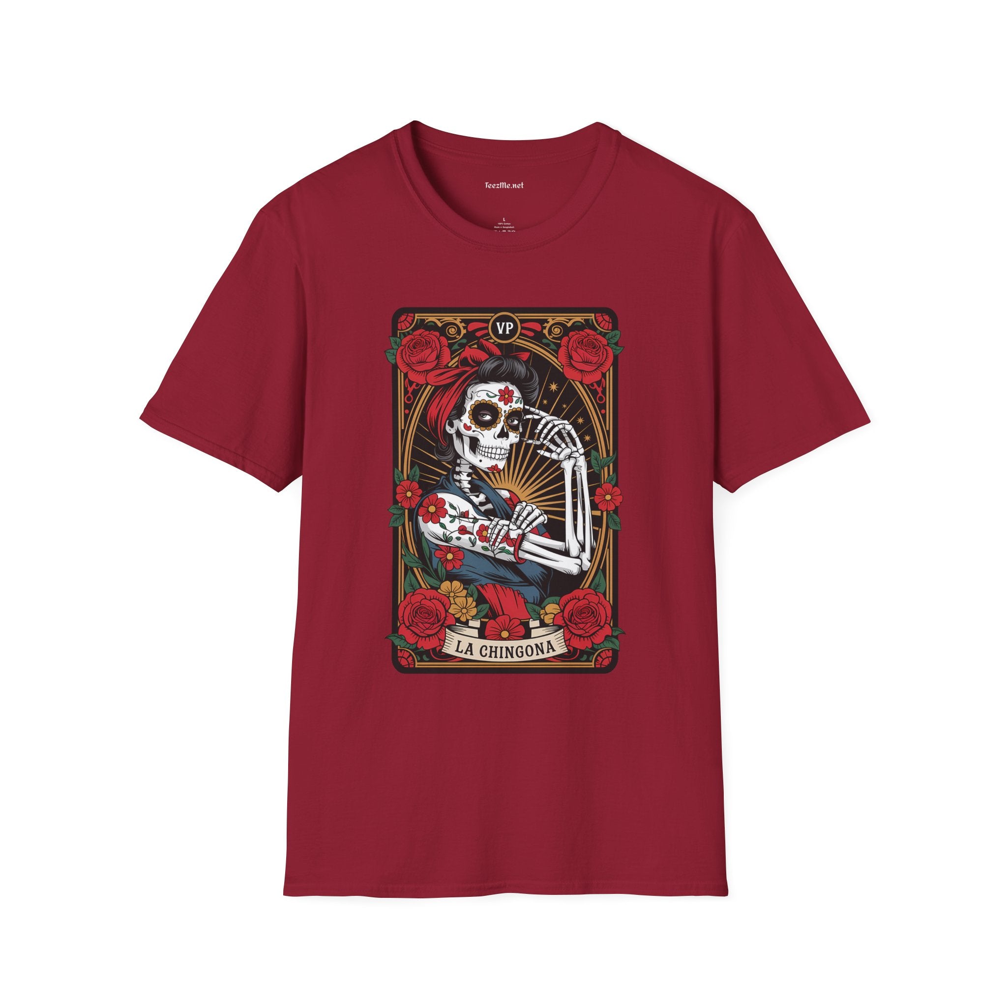 La Chingona Unisex Softstyle T-Shirt 100% Cotton Graphic