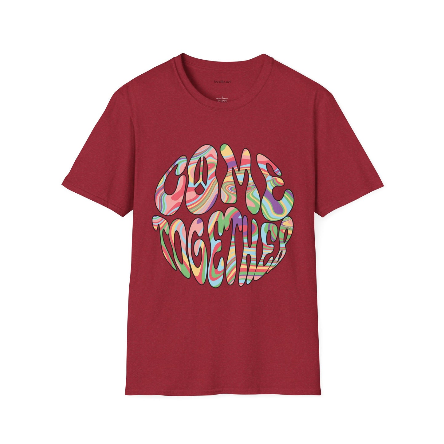 Come Together - Unisex Softstyle T-Shirt 100% Cotton Graphic