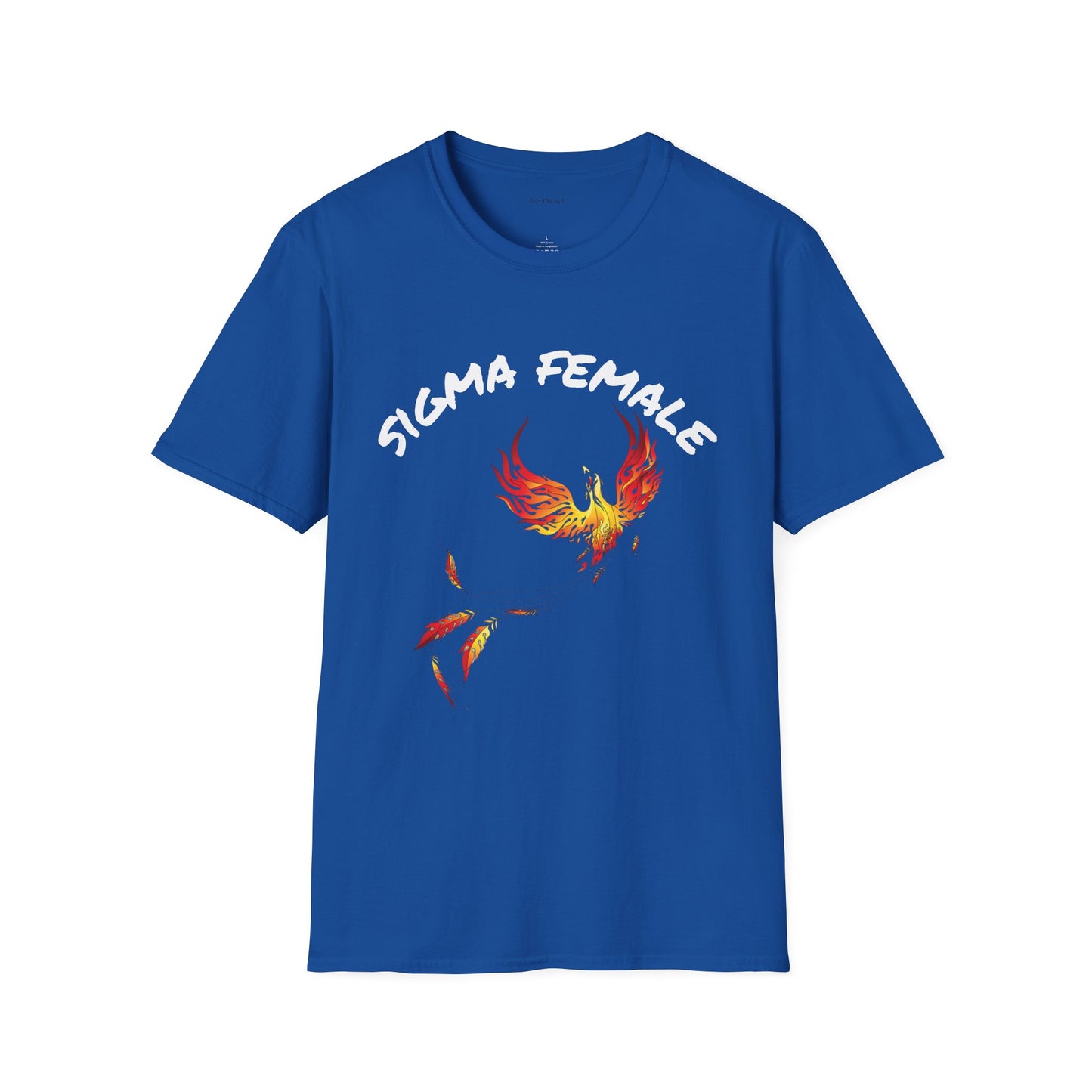 Sigma Female - Unisex Softstyle T-Shirt 100% Cotton Graphic