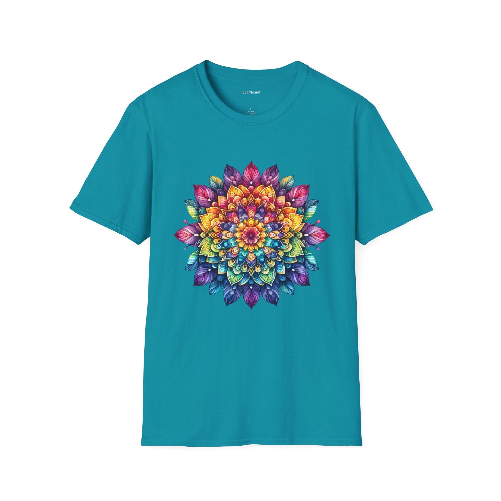 Mandala - Unisex Softstyle T-Shirt 100% Cotton Graphic