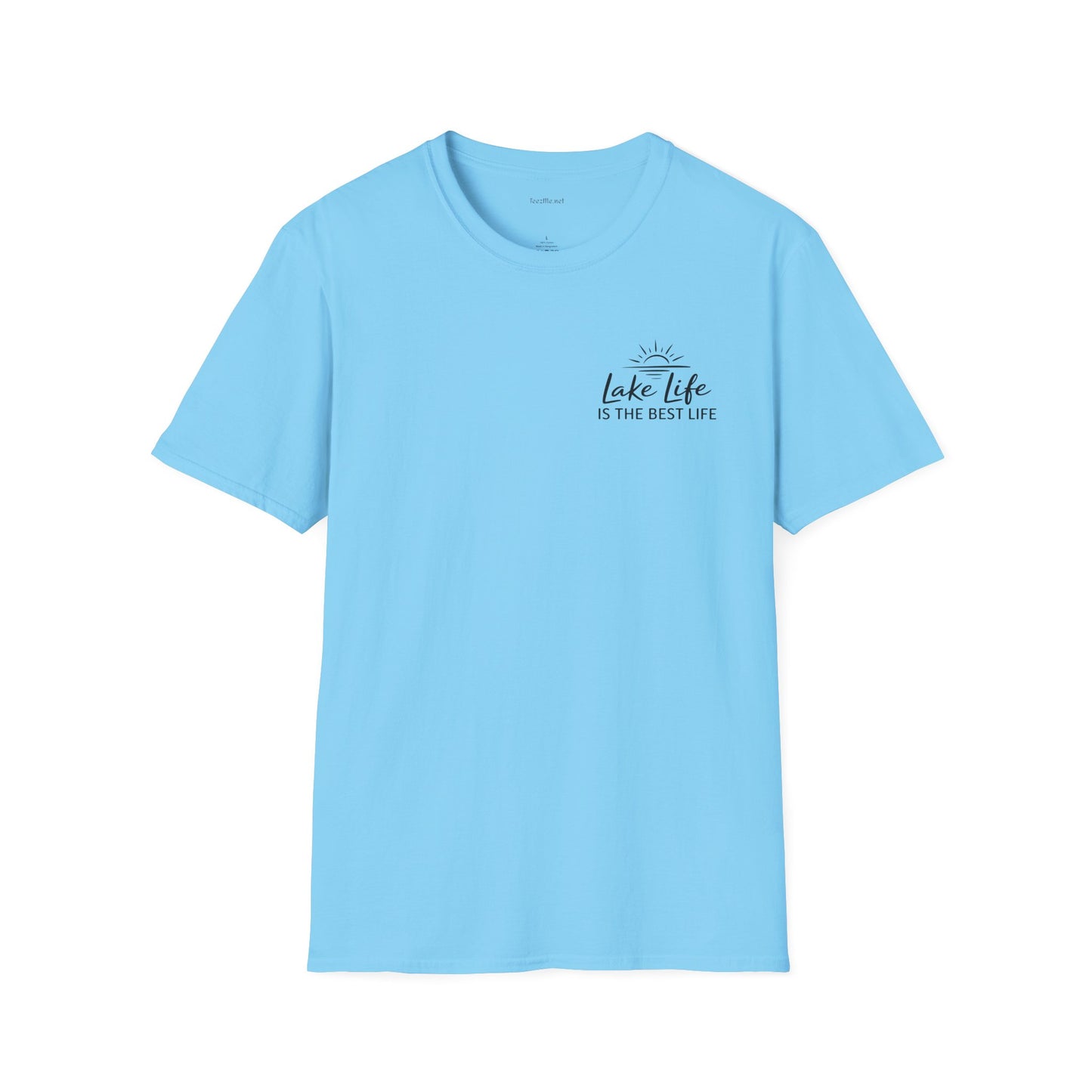 Lake Life Best Life  - Unisex Softstyle T-Shirt 100% Cotton Graphic