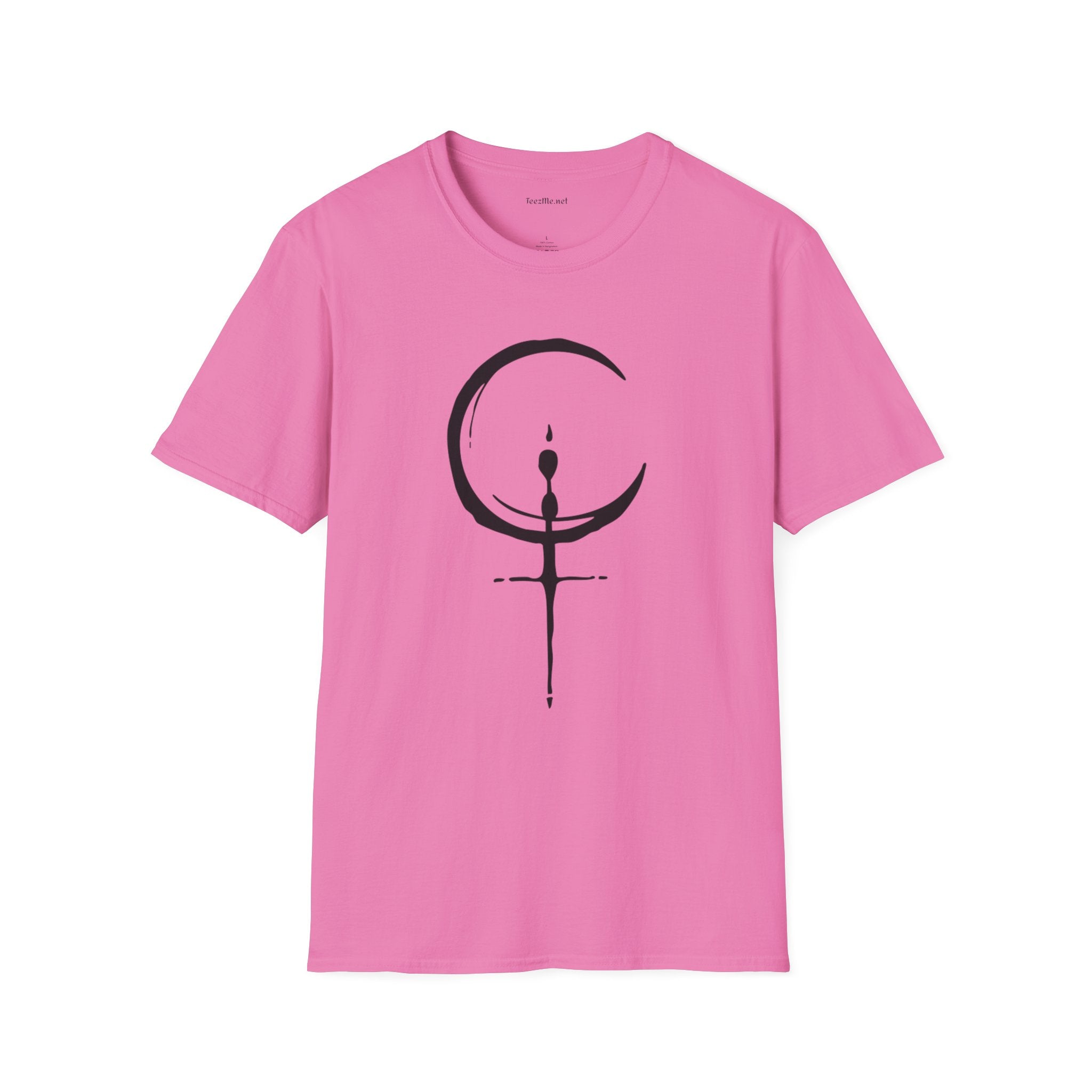 Lilith Symbol (black) Unisex Softstyle T-Shirt 100% Cotton Graphic