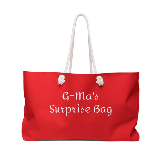 G-Ma's Surprise Bag - Weekender Bag
