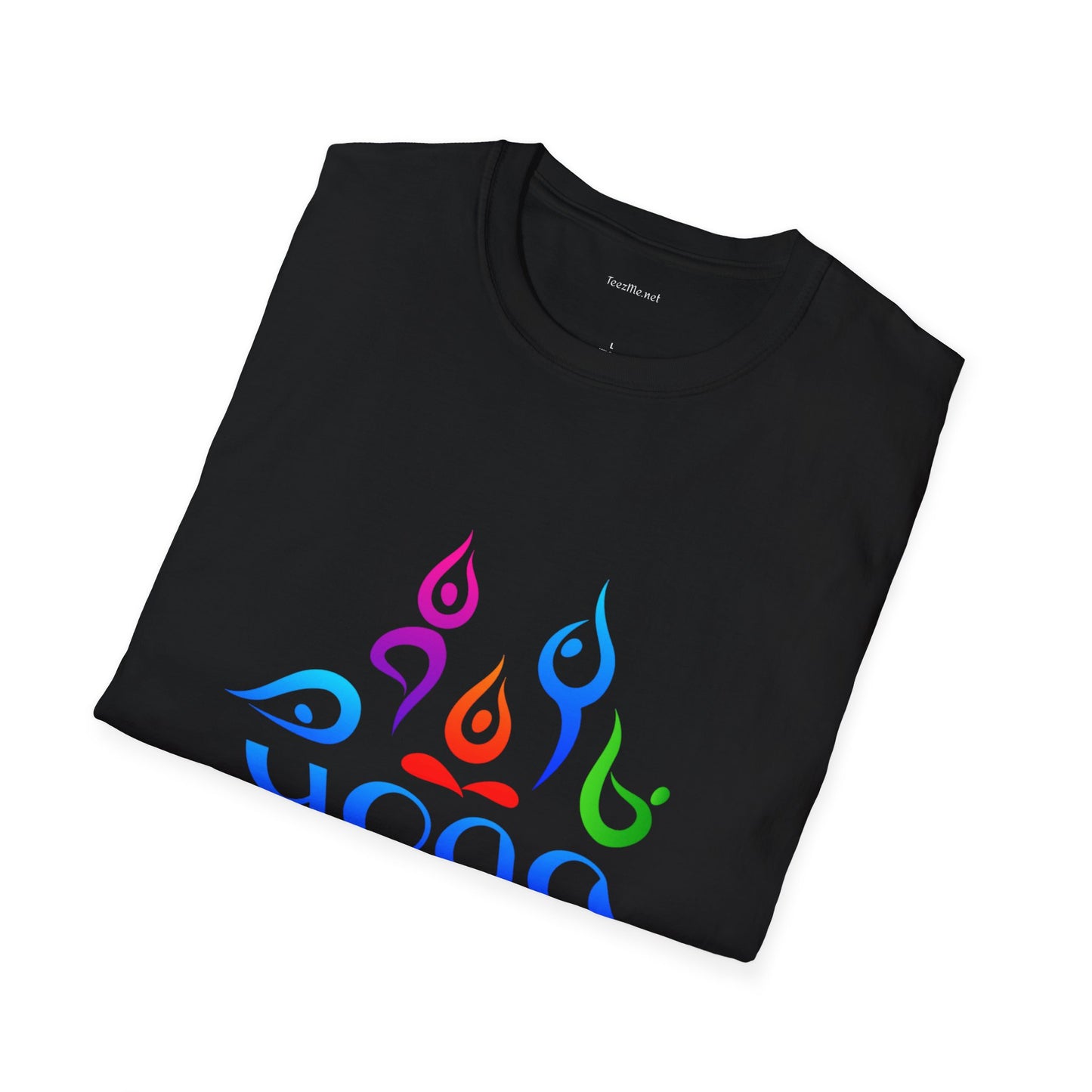 YOGA - Unisex Softstyle T-Shirt 100% Cotton Graphic