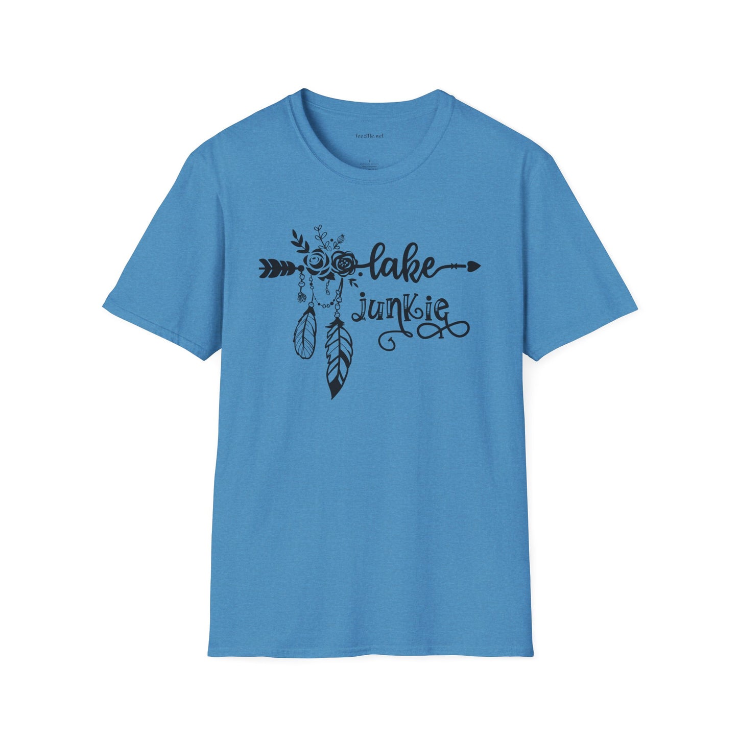 Lake Junkie Unisex Softstyle T-Shirt 100% Cotton Graphic