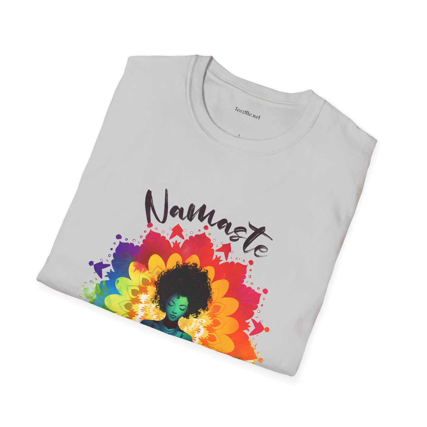 Namaste - Unisex Softstyle T-Shirt 100% Cotton Graphic