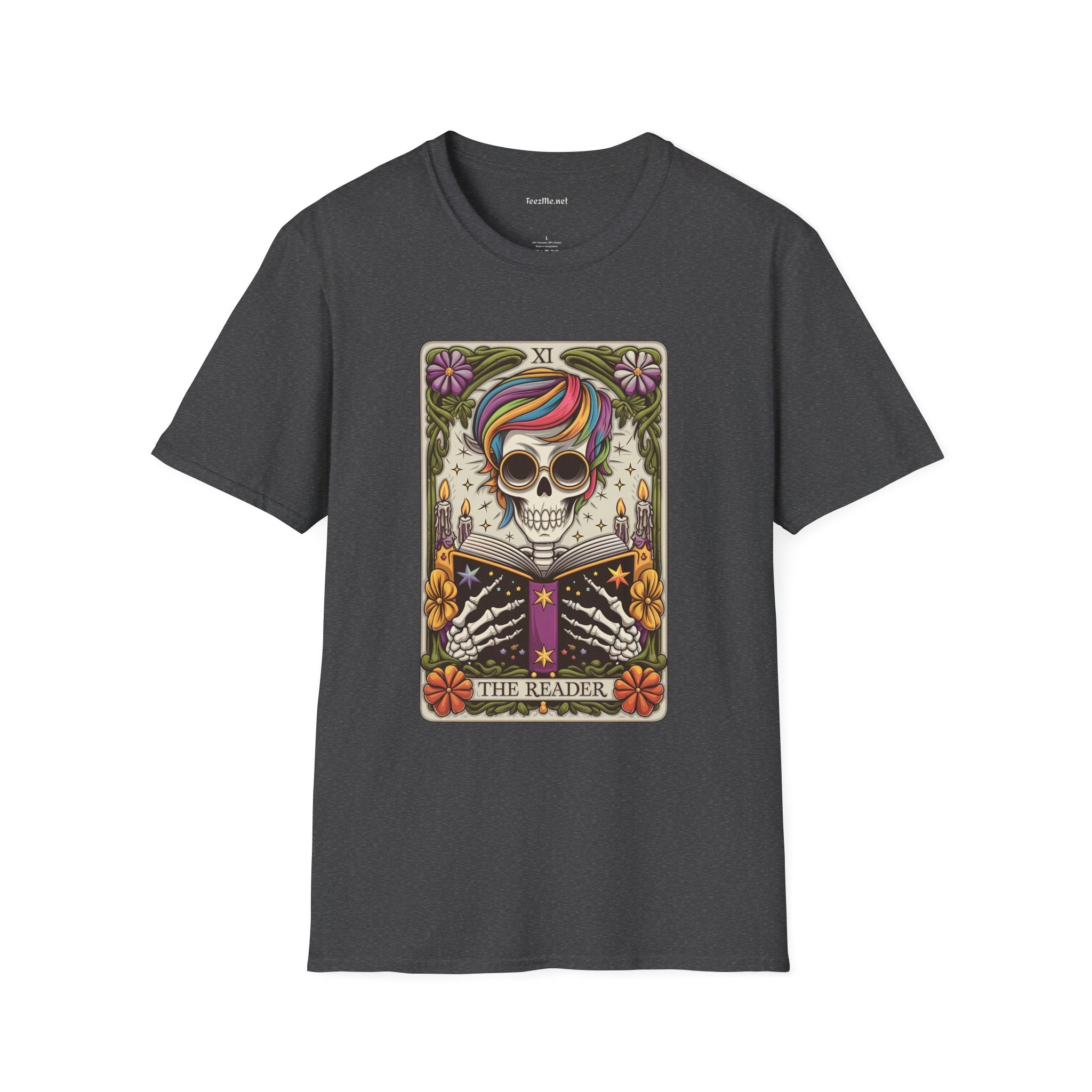 The Reader Unisex Softstyle T-Shirt 100% Cotton  #tarot