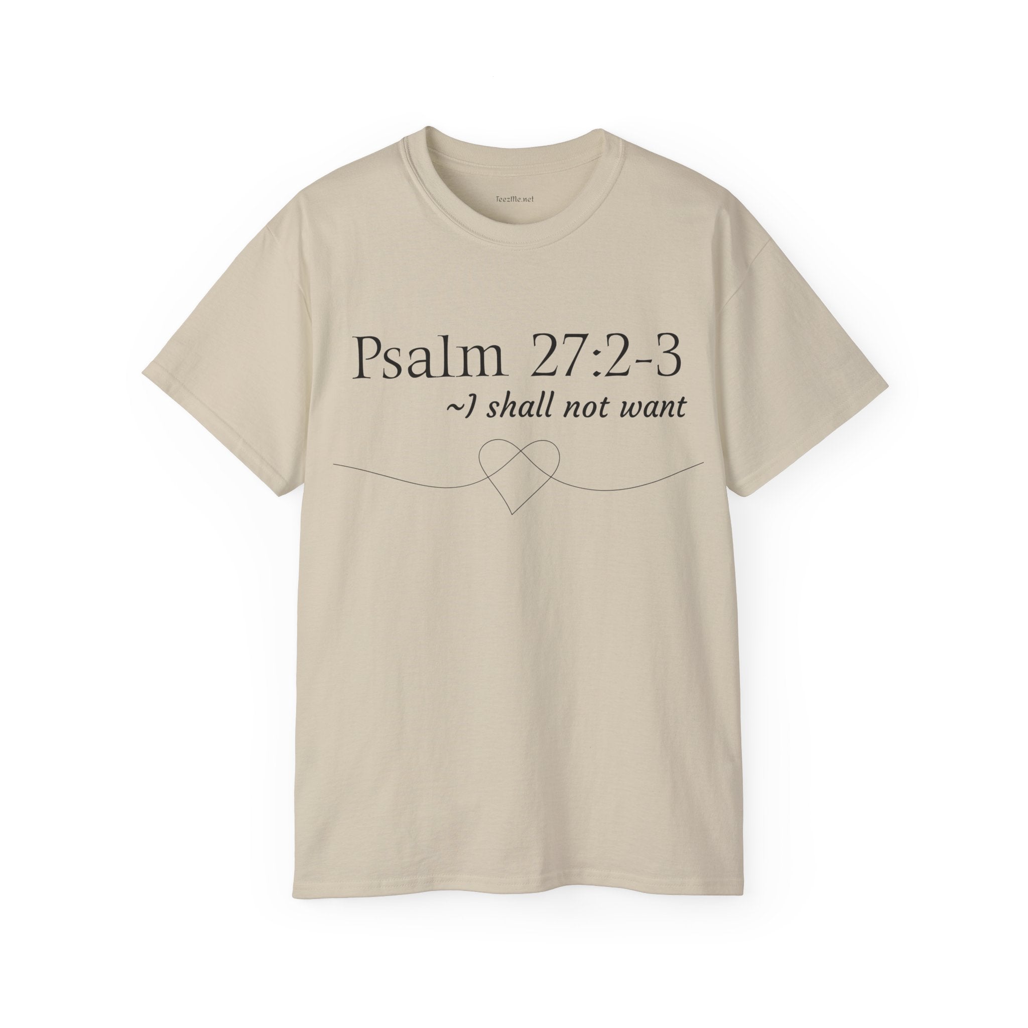 Psalm 27:2-3 - Unisex Ultra Cotton Tee