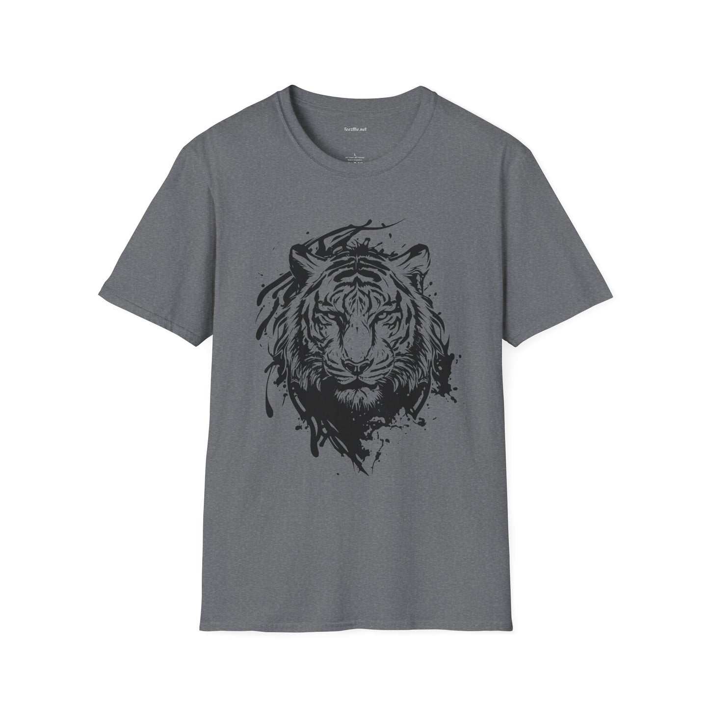 Tiger Spirit - Unisex Softstyle T-Shirt 100% Cotton Graphic