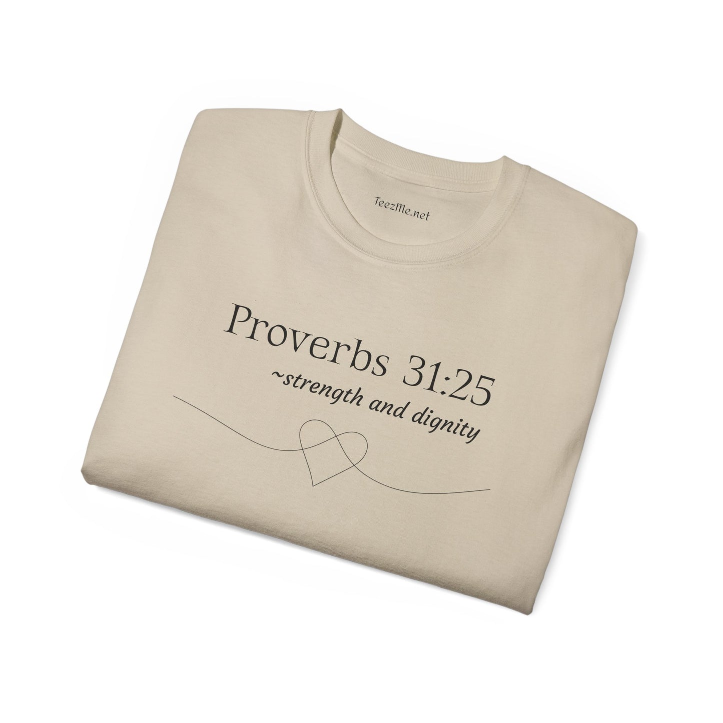 Proverbs 31:25 - Unisex Ultra Cotton Tee