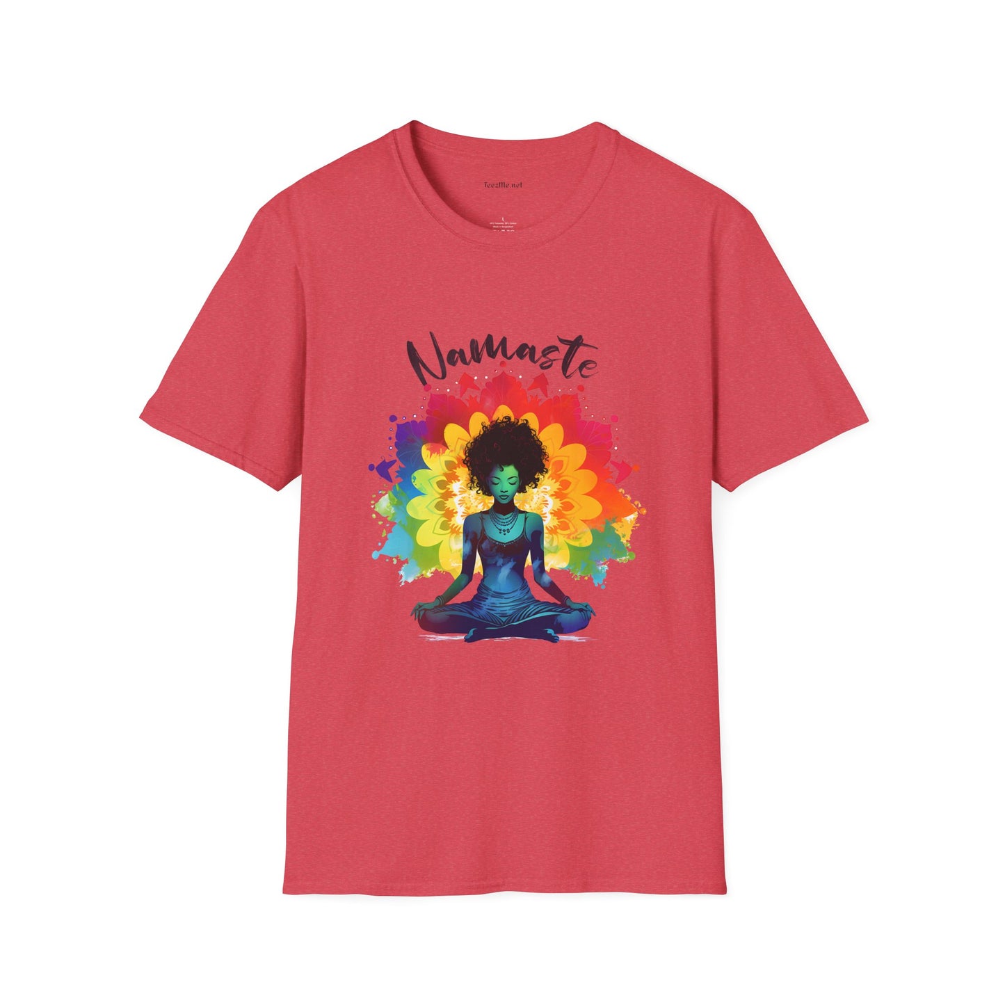 Namaste - Unisex Softstyle T-Shirt 100% Cotton Graphic