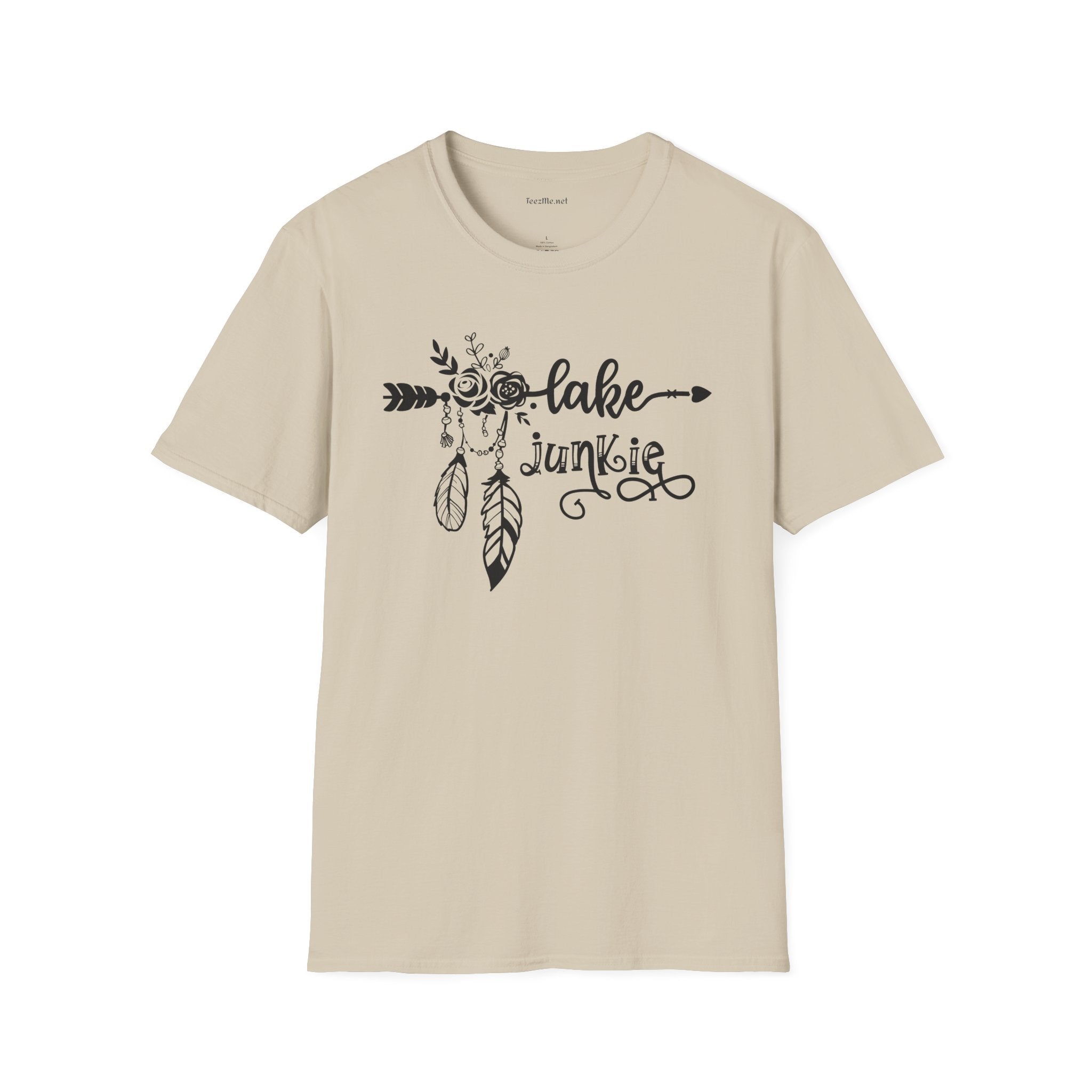 Lake Junkie Unisex Softstyle T-Shirt 100% Cotton Graphic