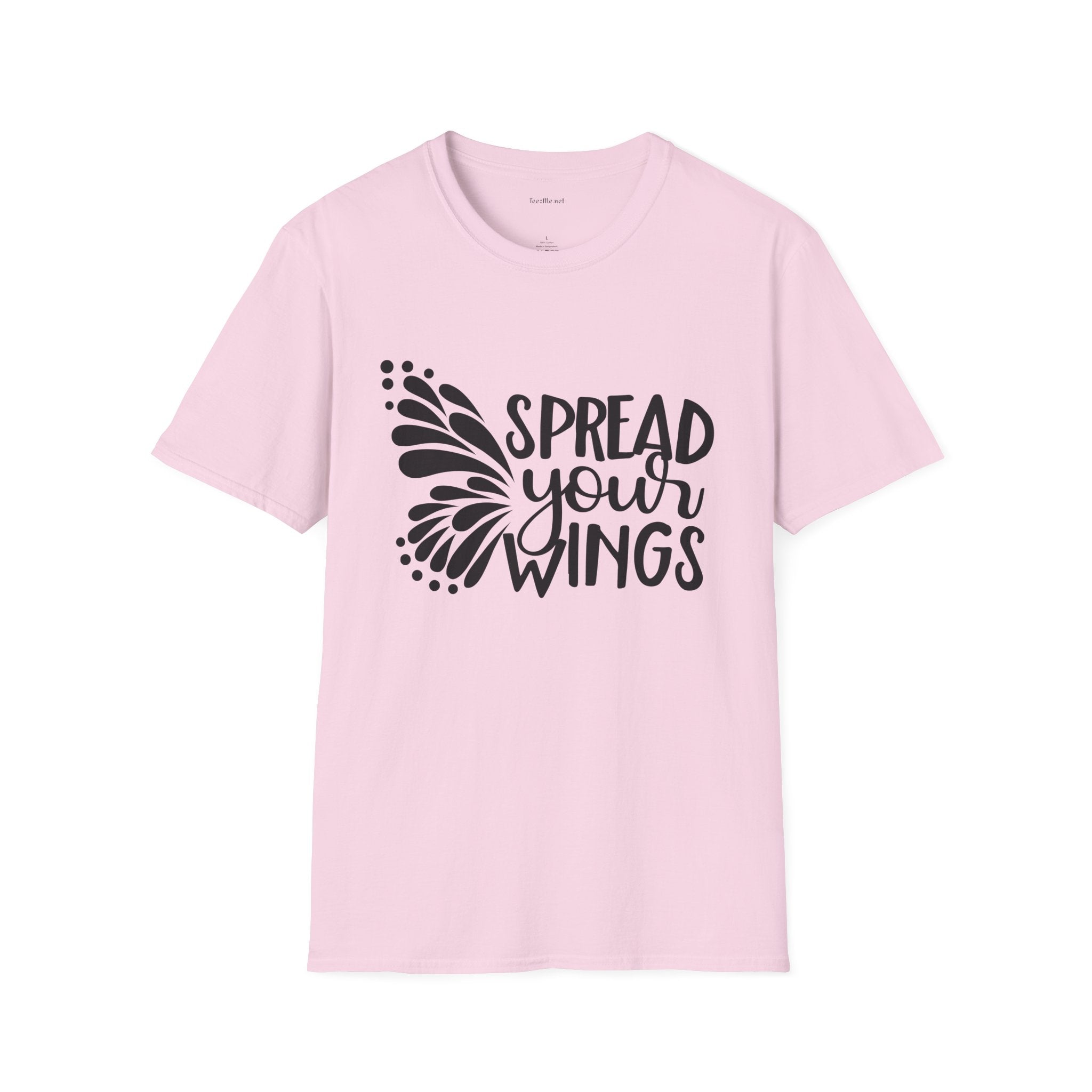 Spread Your Wings T-Shirt — Inspirational Women’s Motivational Tee