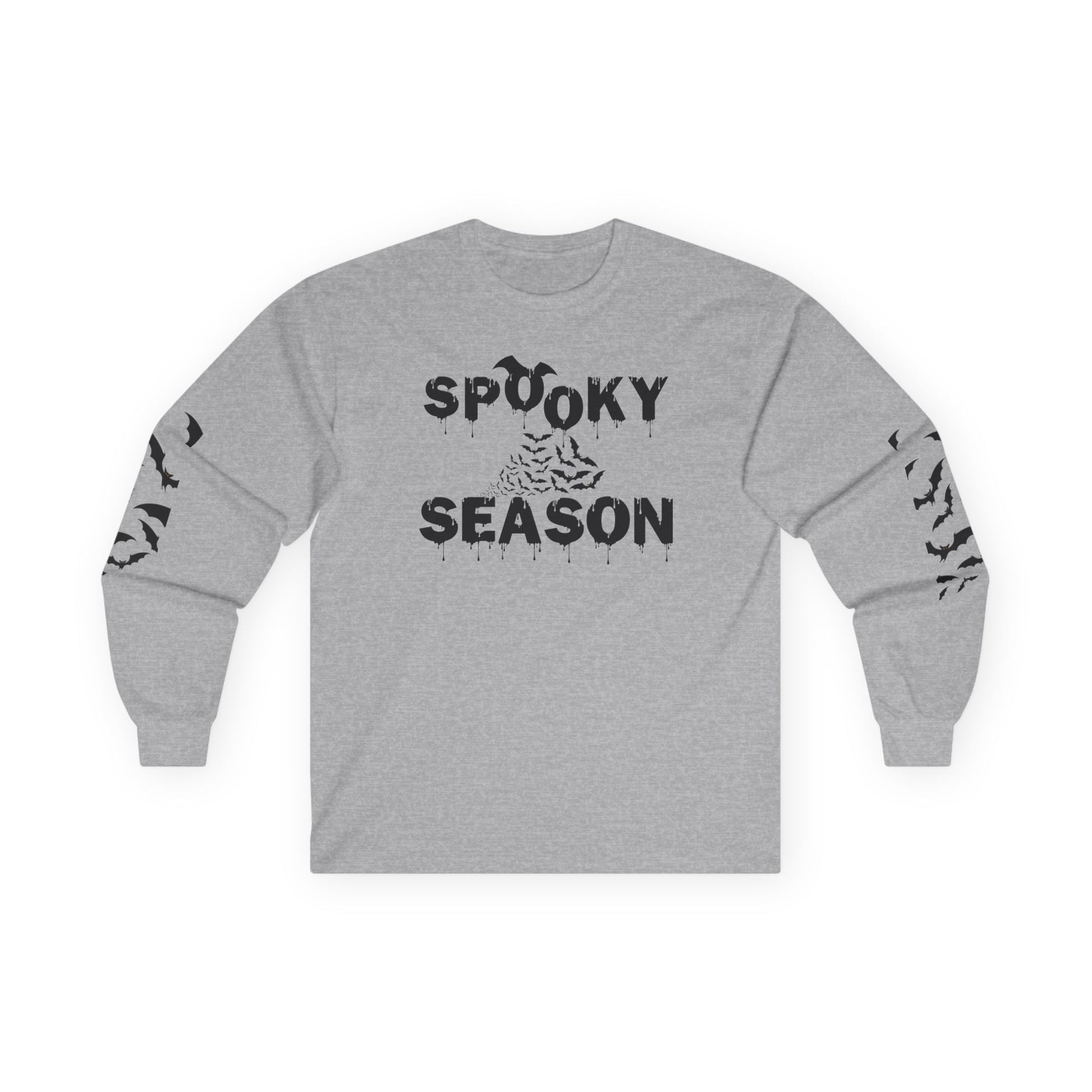 Spooky Season with Bats Unisex Ultra Cotton Long Sleeve Tee