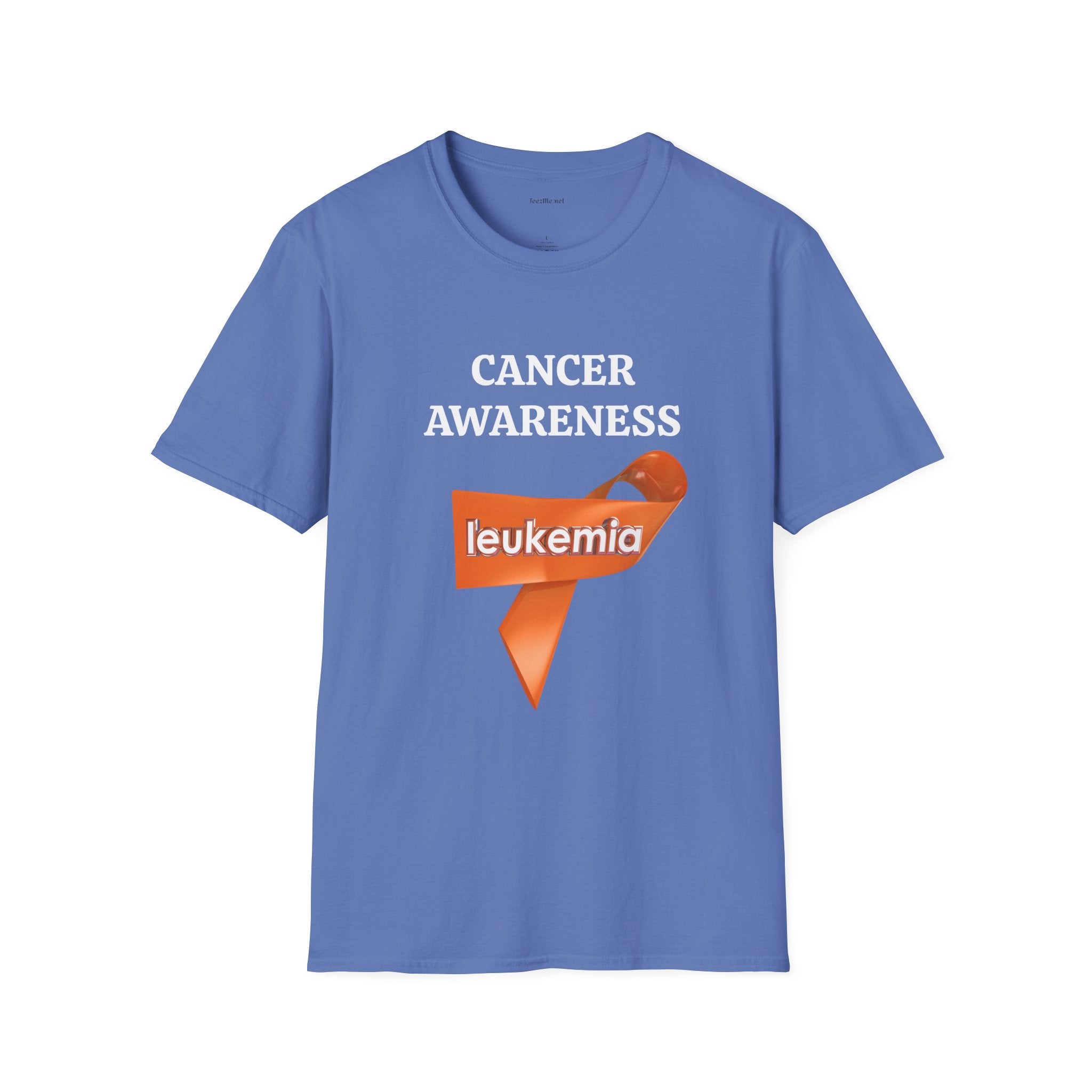 Leukemia Cancer Awareness - Unisex Softstyle T-Shirt 100% Cotton Graphic