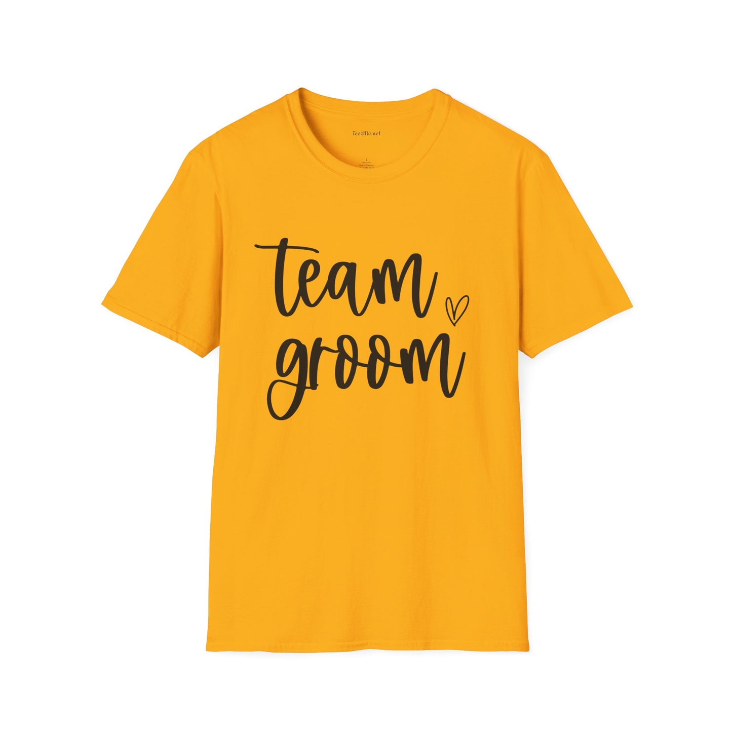 Team Groom Unisex Softstyle T-Shirt 100% Cotton Graphic Bridal Party