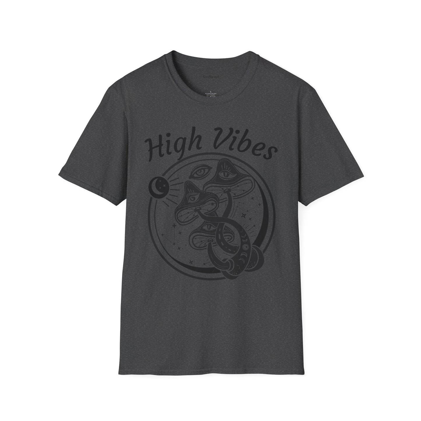 High Vibes Unisex Softstyle T-Shirt 100% Cotton Graphic
