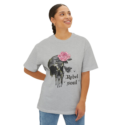 Rebel Soul - Unisex Oversized Boxy Tee