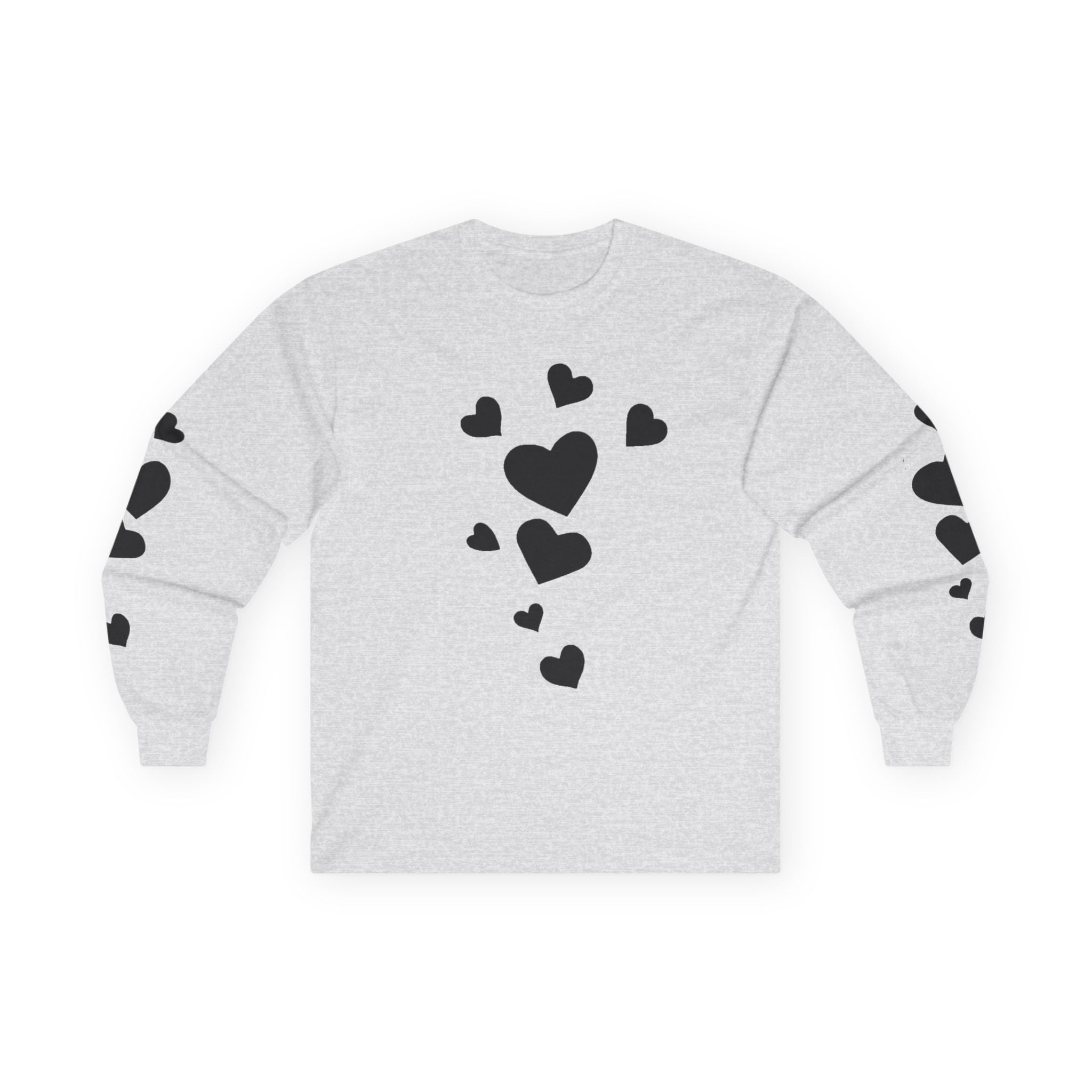 Hearts all over - Unisex Ultra Cotton Long Sleeve Tee