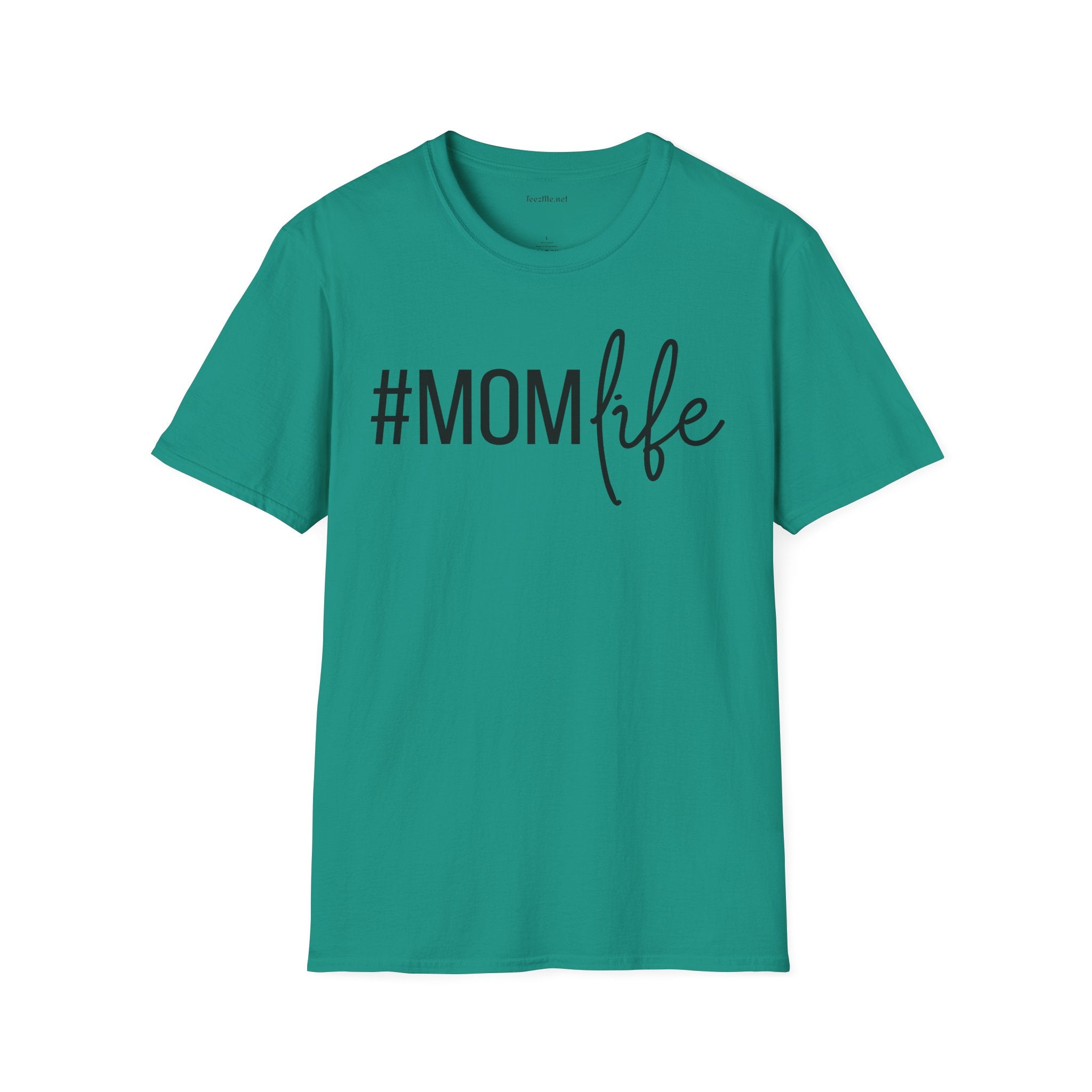 Mom Life 01 Unisex SoftStyle T-Shirt 100% Cotton Graphic