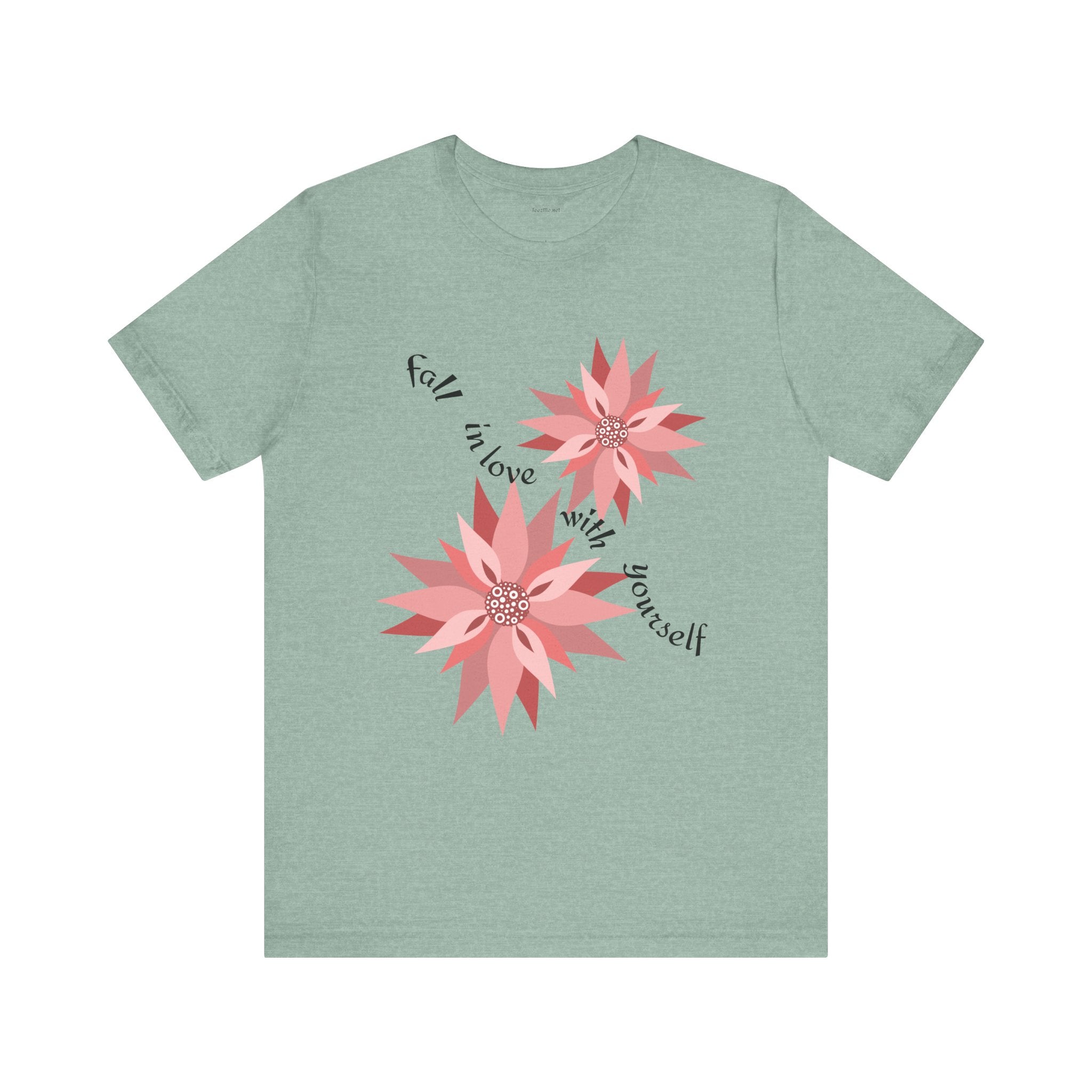Fall in love with yourself - Unisex Jersey Short Sleeve Tee