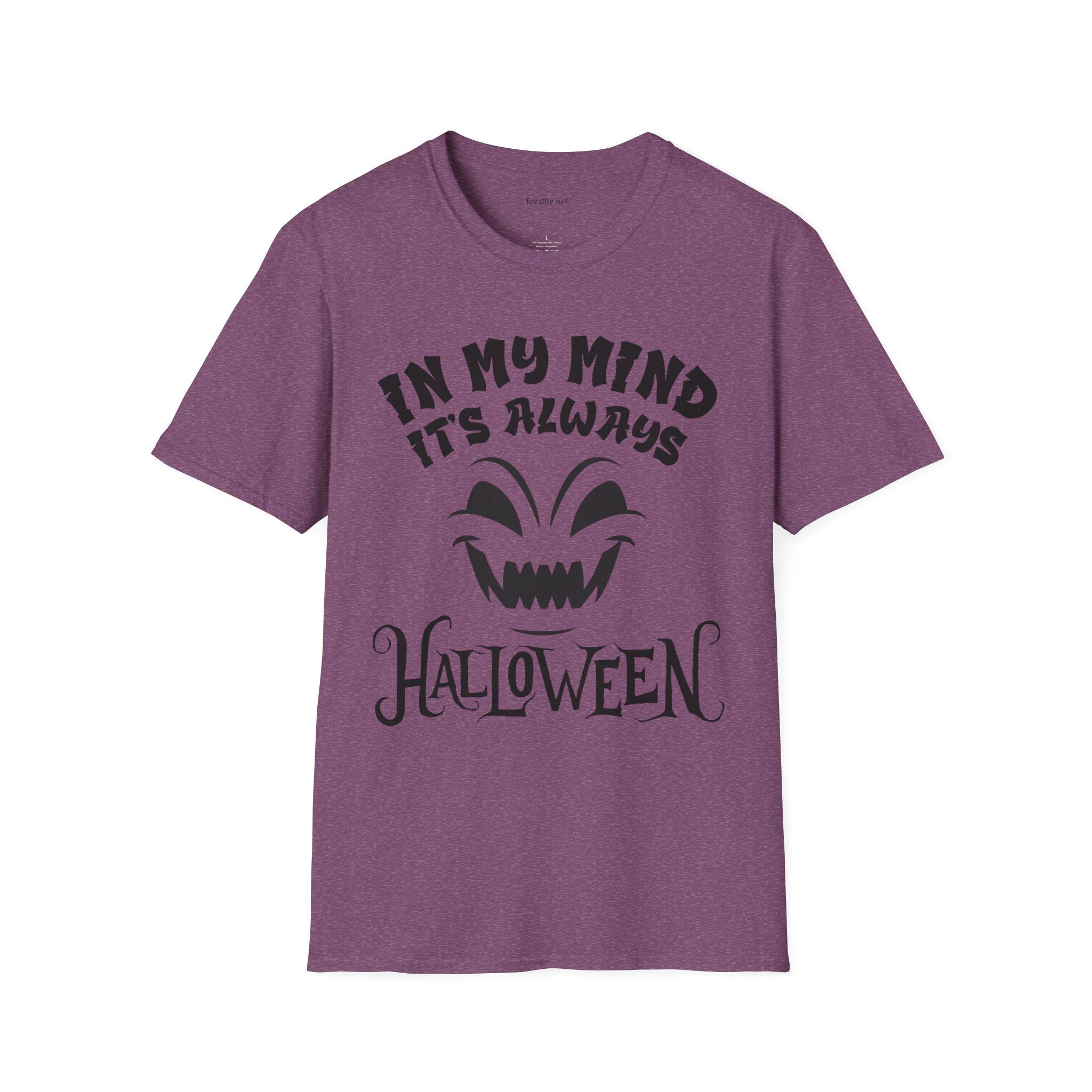 It's Always Halloween Unisex Softstyle T-Shirt 100% Cotton