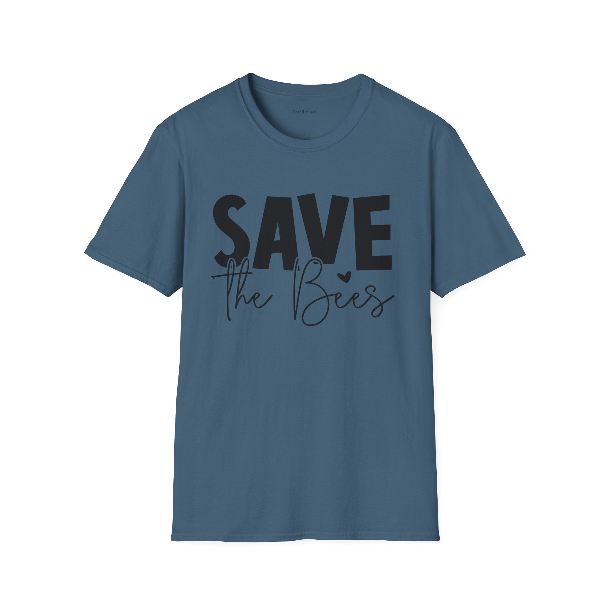 Save The Bees 03 Unisex Soft Style T-Shirt 100% Cotton Graphic