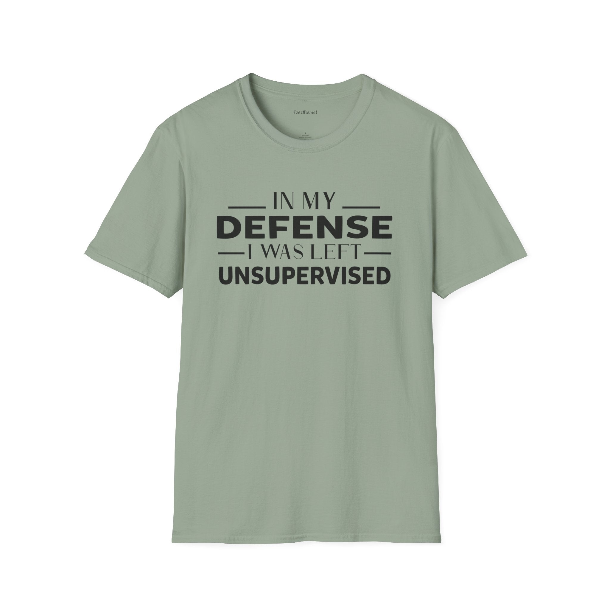 In My Defense Unisex SoftStyle T-Shirt 100% Cotton