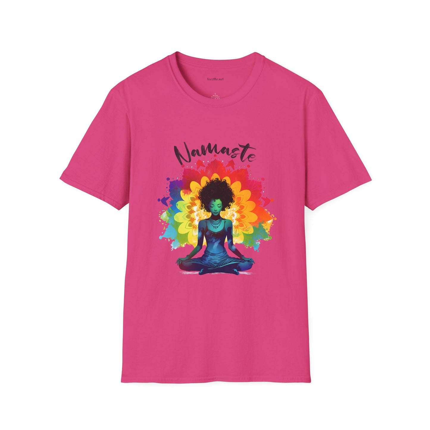 Namaste - Unisex Softstyle T-Shirt 100% Cotton Graphic