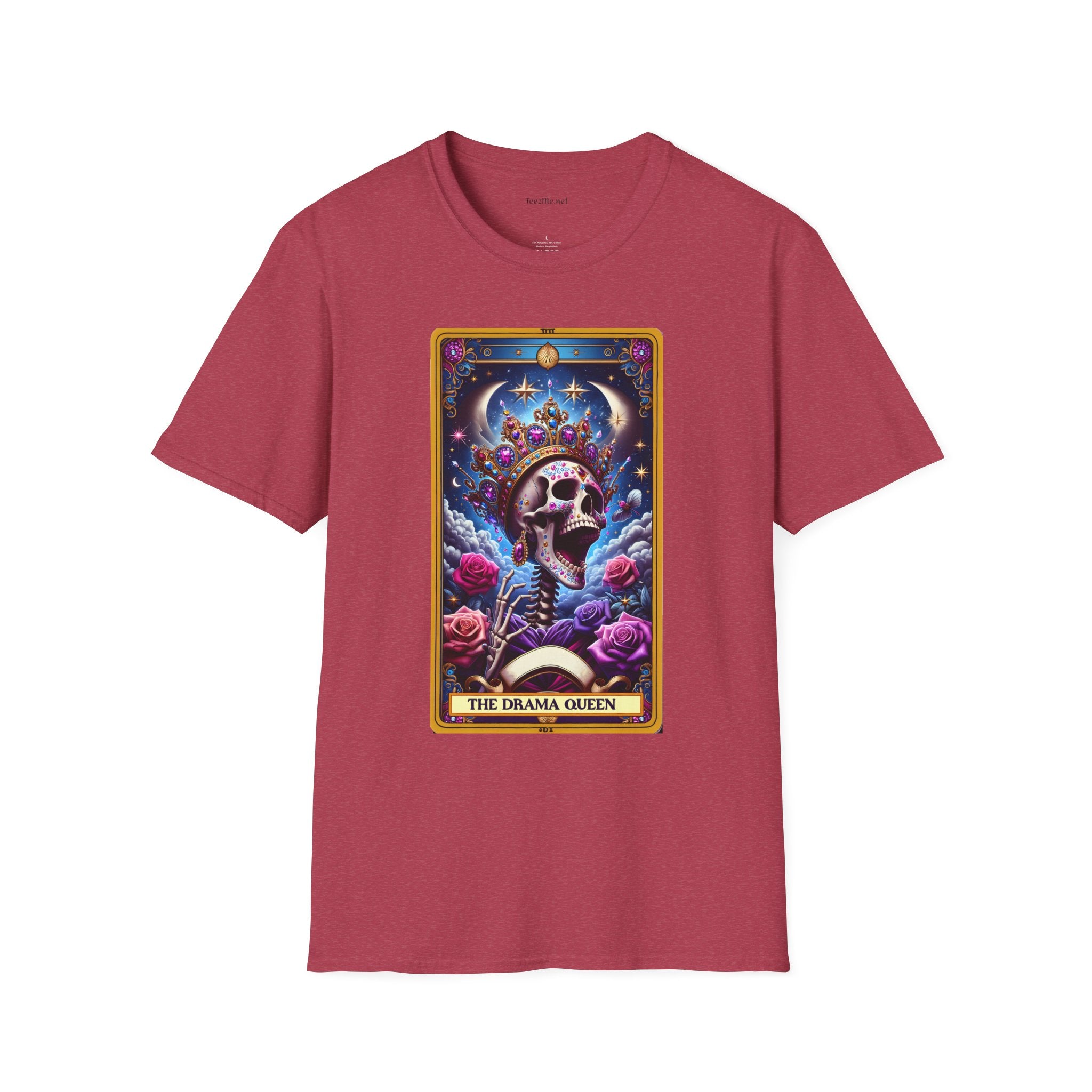 The Drama Queen Unisex Softstyle T-Shirt 100% Cotton  #tarot