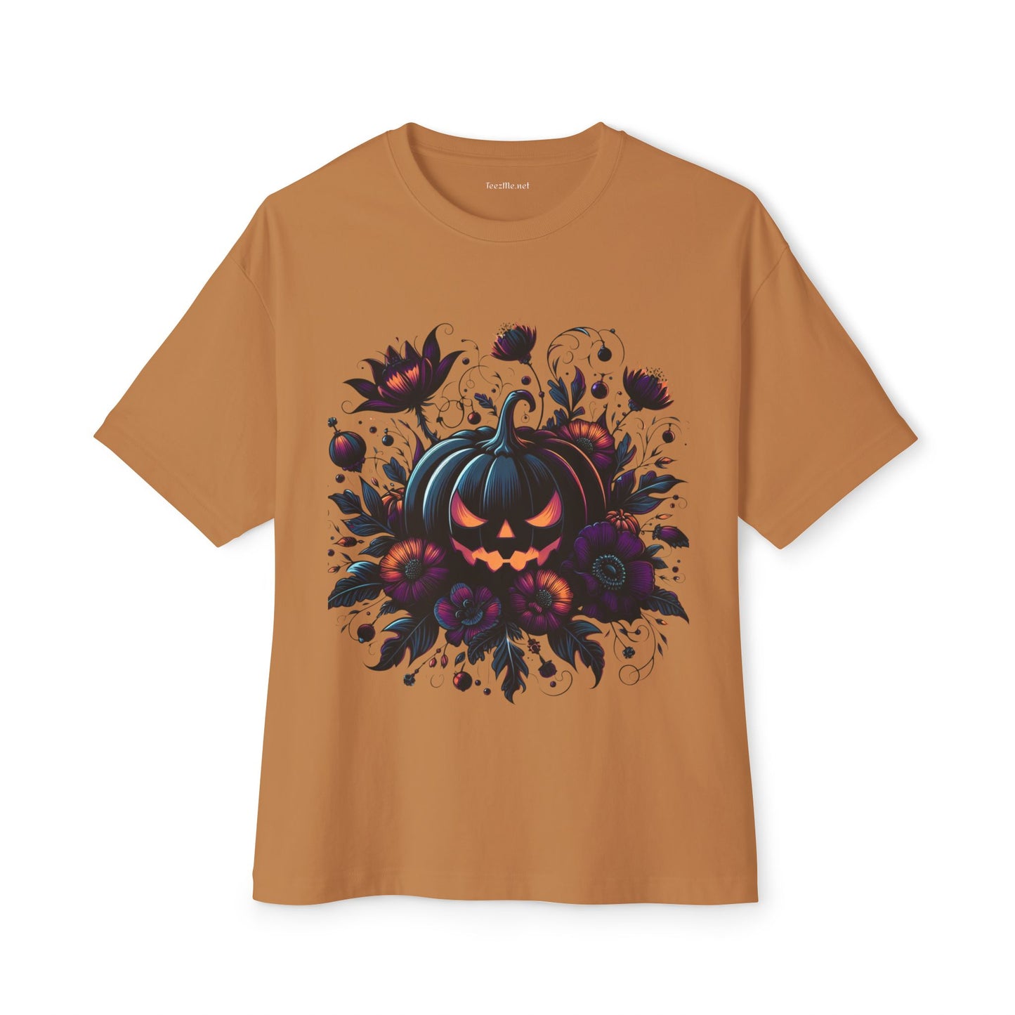 Goth Pumpkin1 - Unisex Oversized Boxy Tee