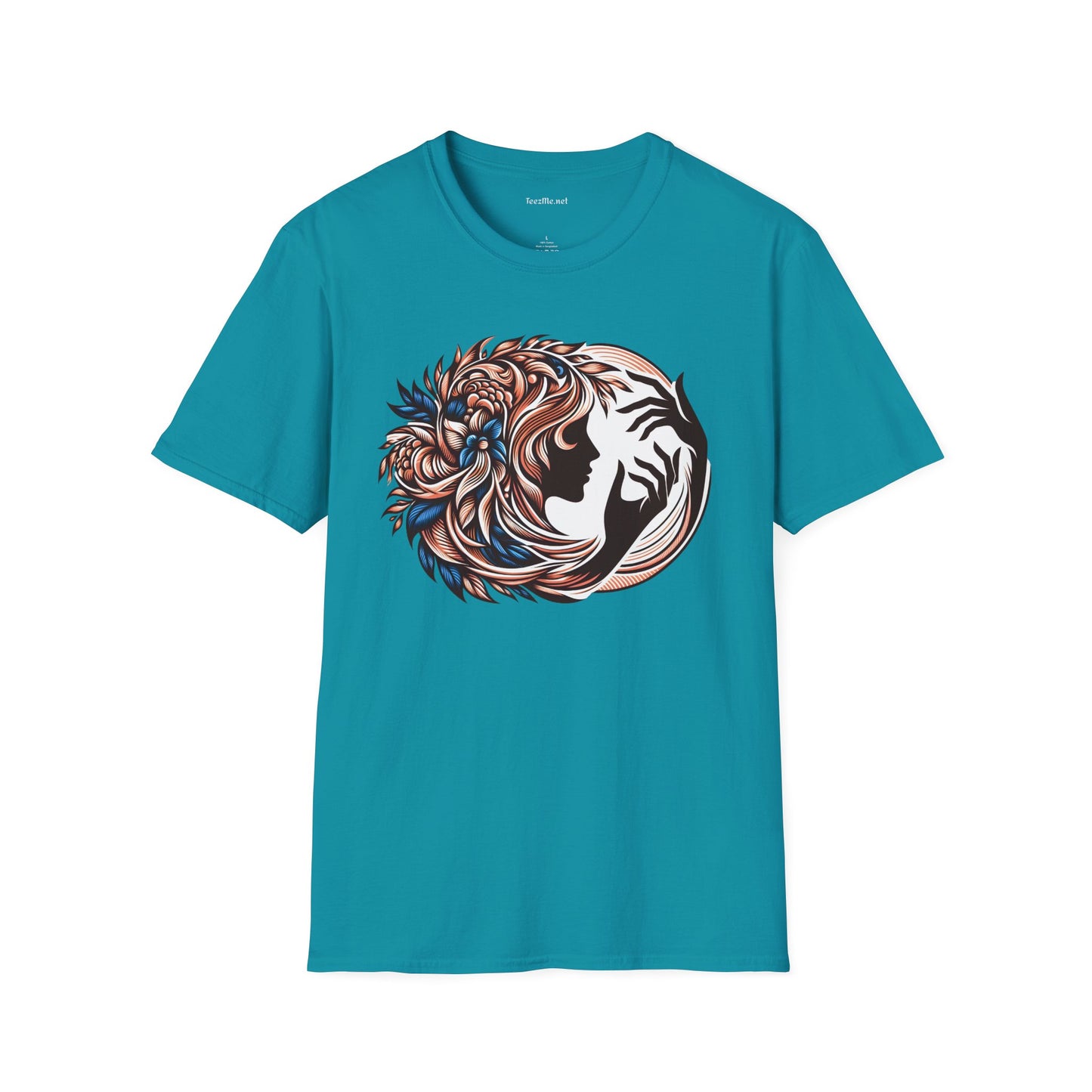 Transformation Woman 01  Unisex Softstyle T-Shirt 100% Cotton Graphic