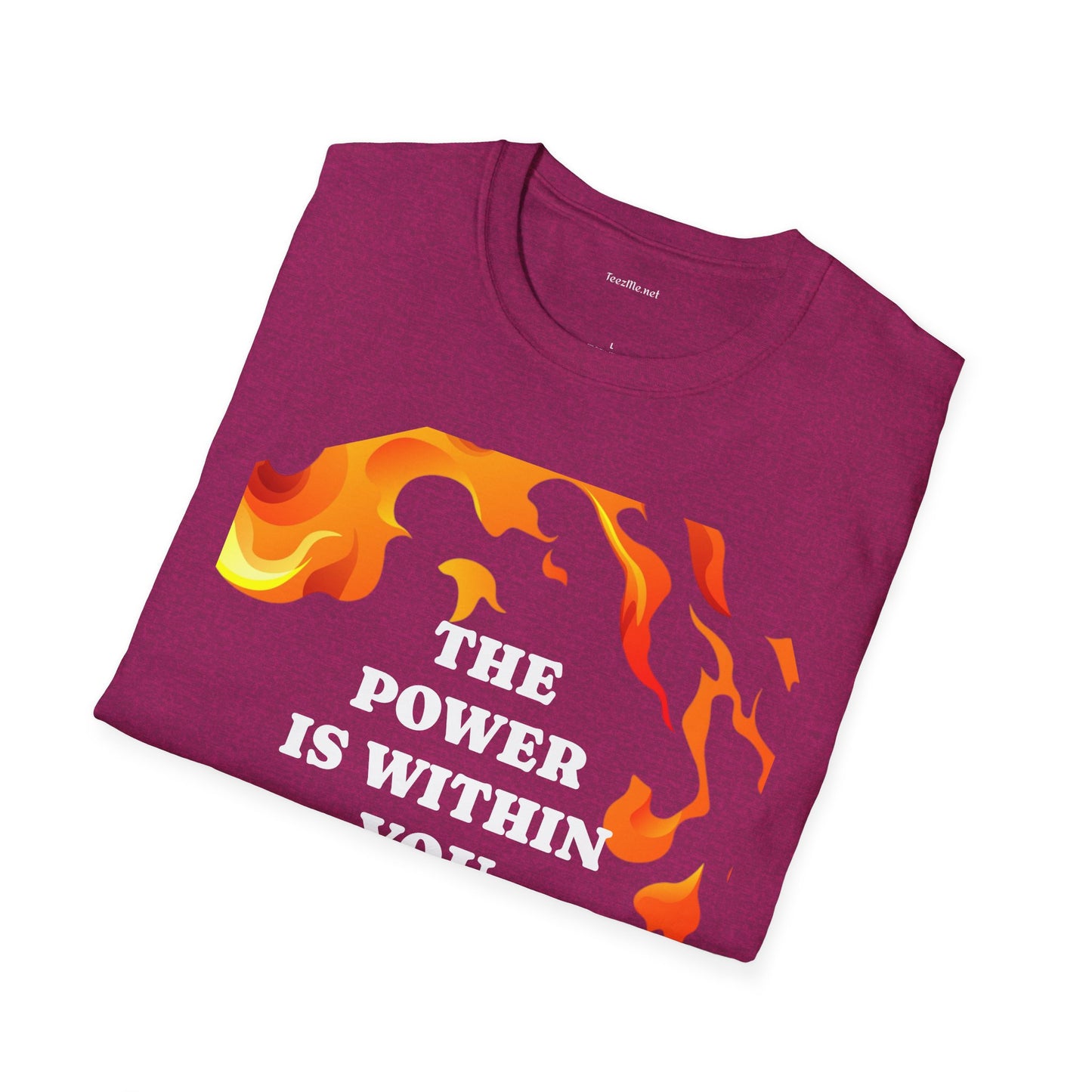 The Power is Within You - Unisex Softstyle T-Shirt 100% Cotton Graphic